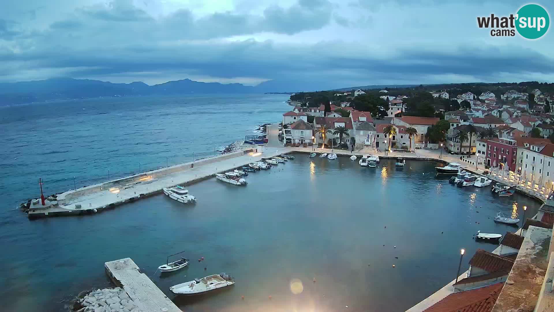 Webcam Sutivan Panorama – Liveblick von der Insel Brač