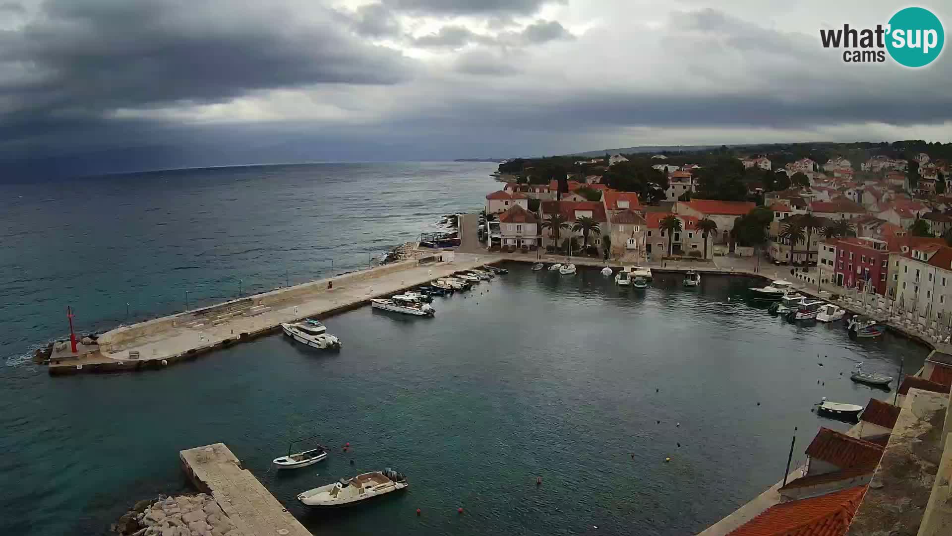 Webcam Sutivan Panorama – Live View from Brač Island