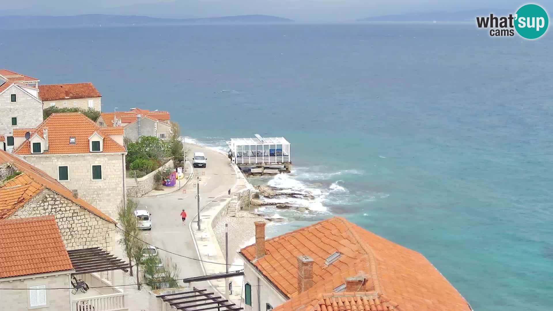 Web kamera Sutivan panorama – Pogled uživo s otoka Brača
