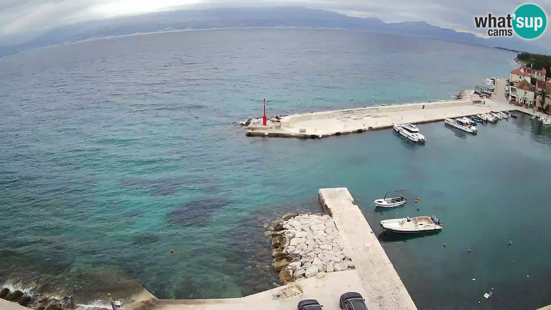 Webcam Sutivan Panorama – Liveblick von der Insel Brač