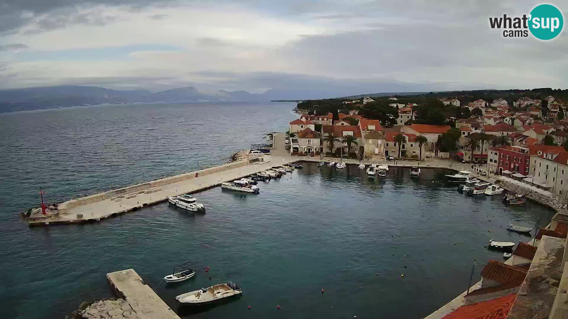 Webcam Sutivan Panorama – Vue en direct depuis l’île de Brač