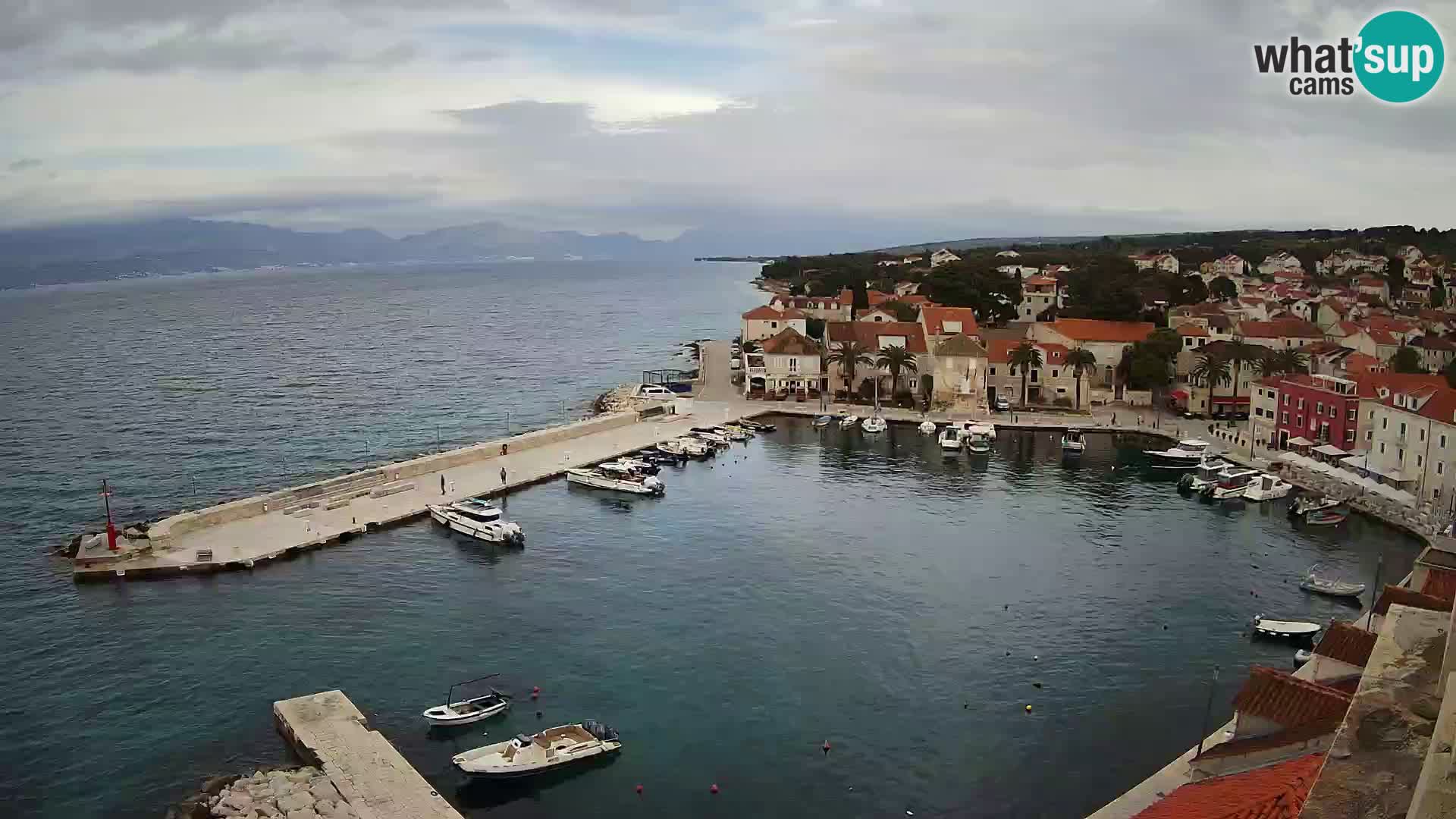 Webcam Sutivan Panorama – Vue en direct depuis l’île de Brač