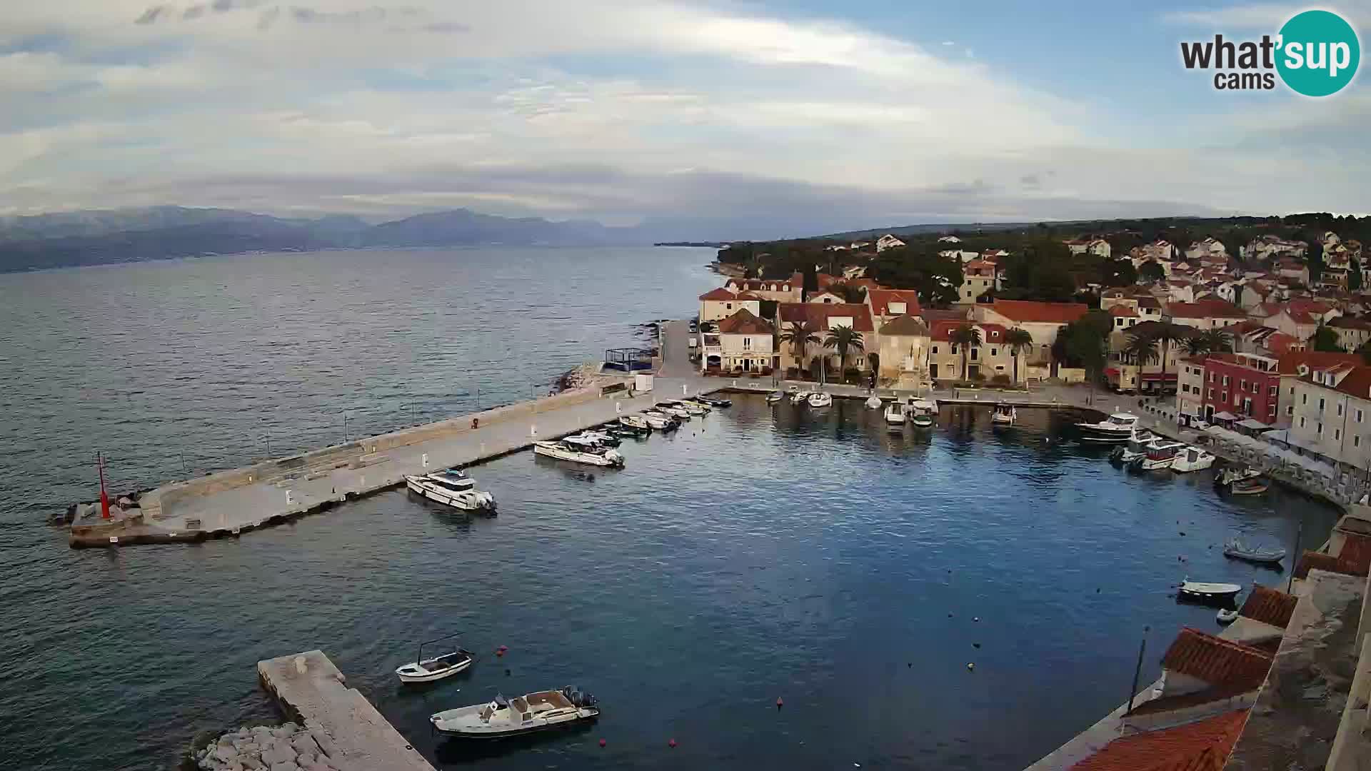 Webcam Sutivan Panorama – Liveblick von der Insel Brač