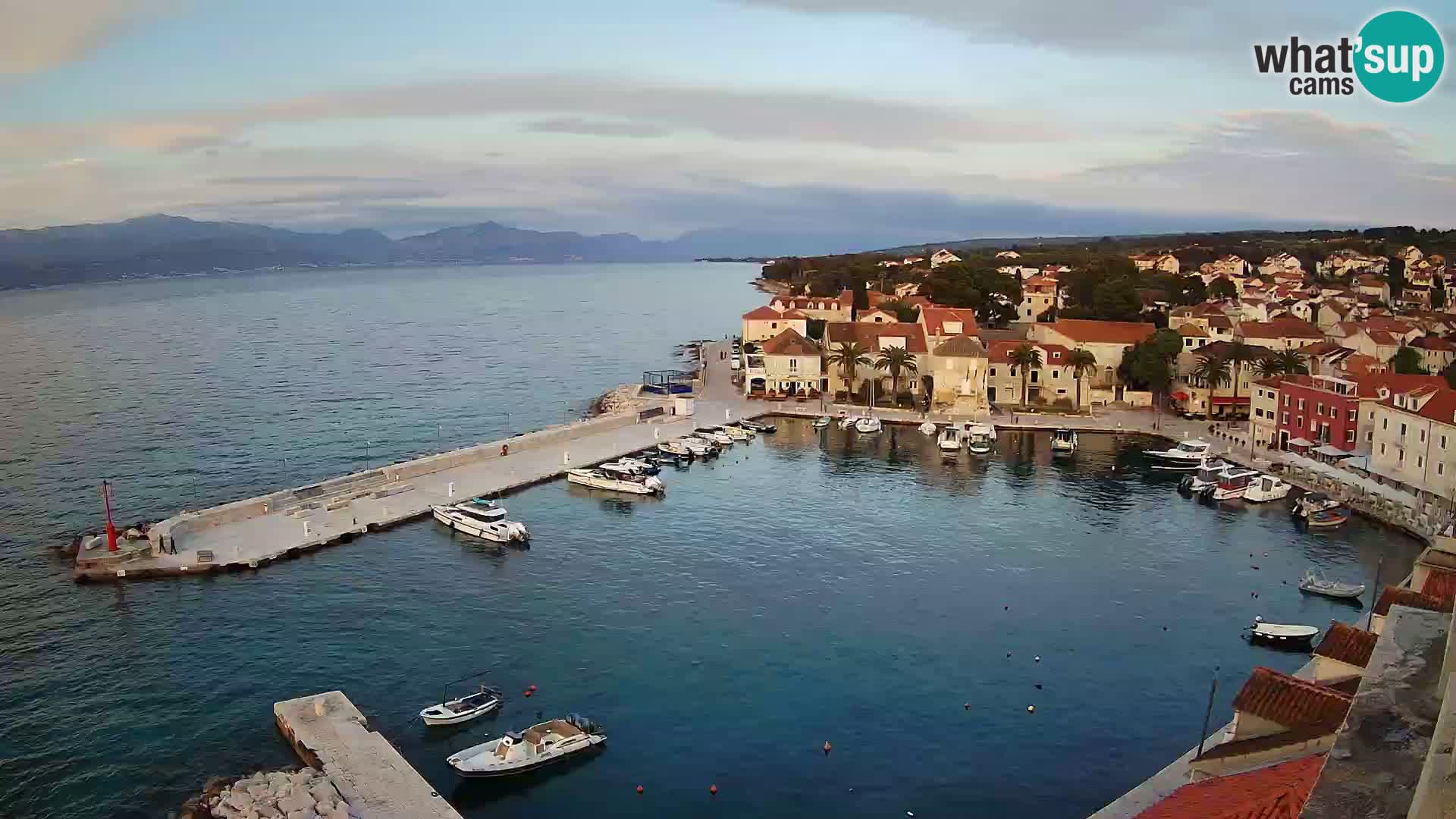 Webcam Sutivan Panorama – Vue en direct depuis l’île de Brač