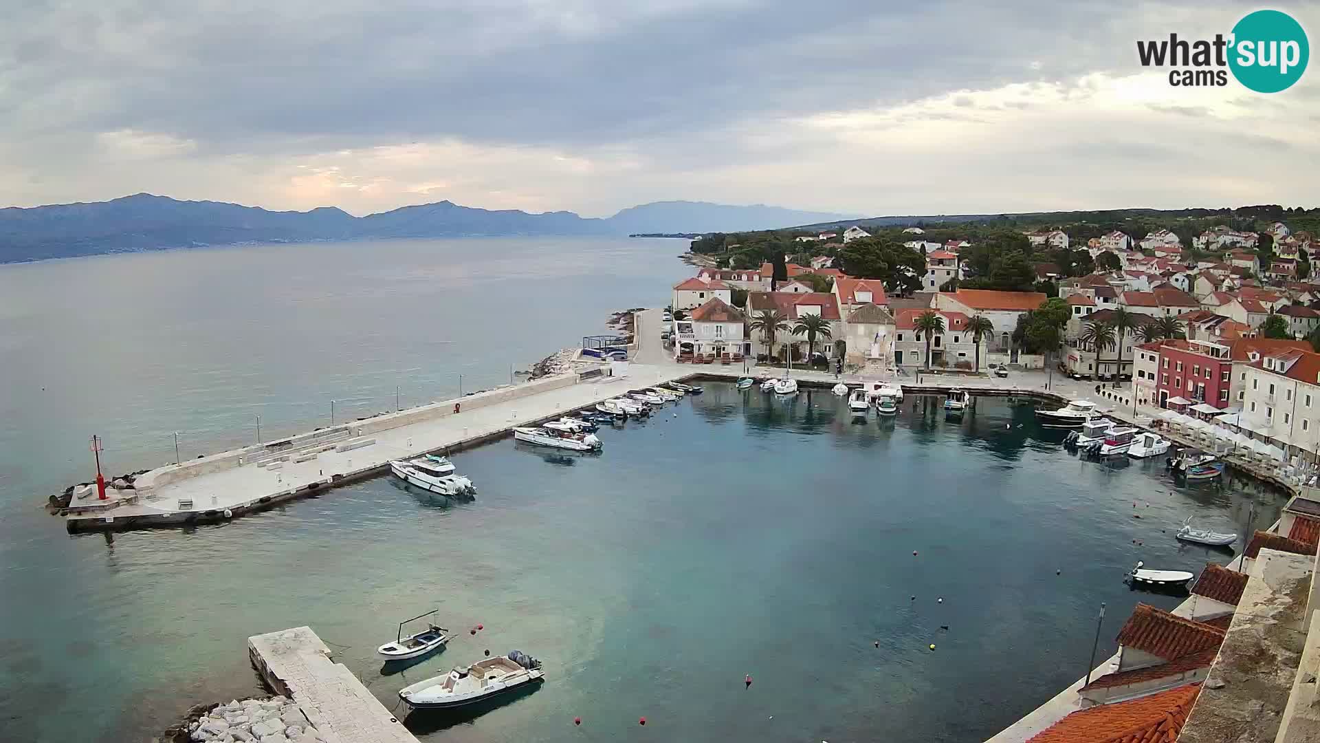 Webcam Sutivan Panorama – Vue en direct depuis l’île de Brač