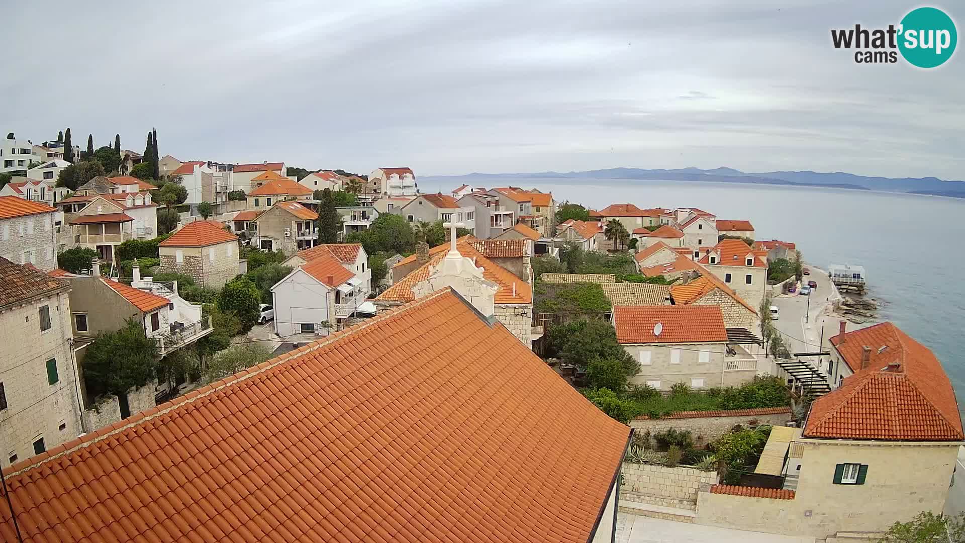 Webcam Sutivan Panorama – Vue en direct depuis l’île de Brač