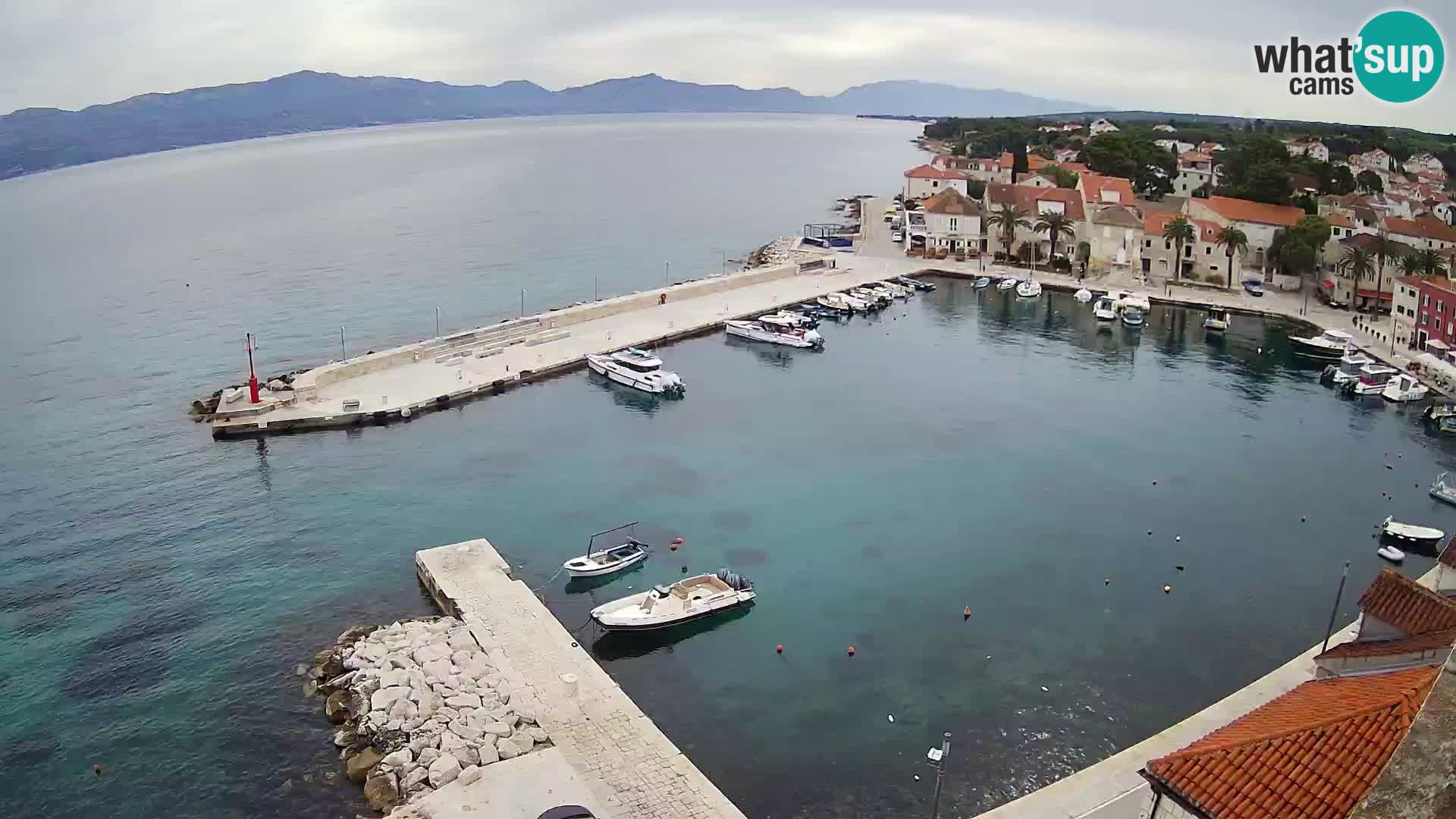 Webcam Sutivan Panorama – Live View from Brač Island