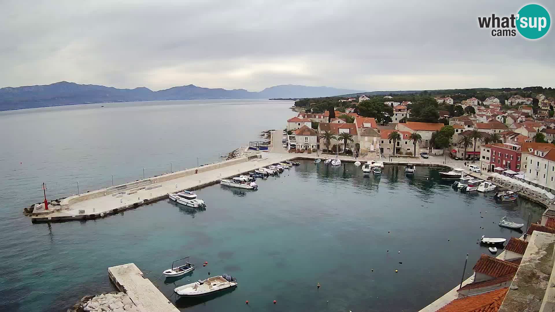 Webcam Sutivan Panorama – Liveblick von der Insel Brač