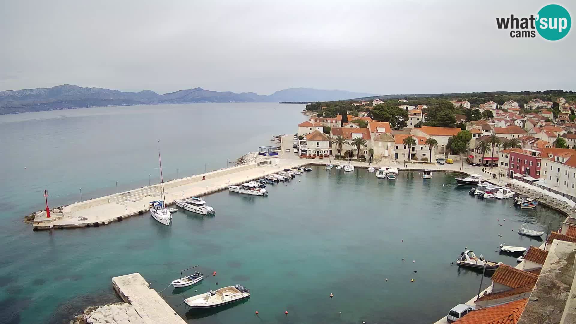 Webcam Sutivan Panorama – Live View from Brač Island