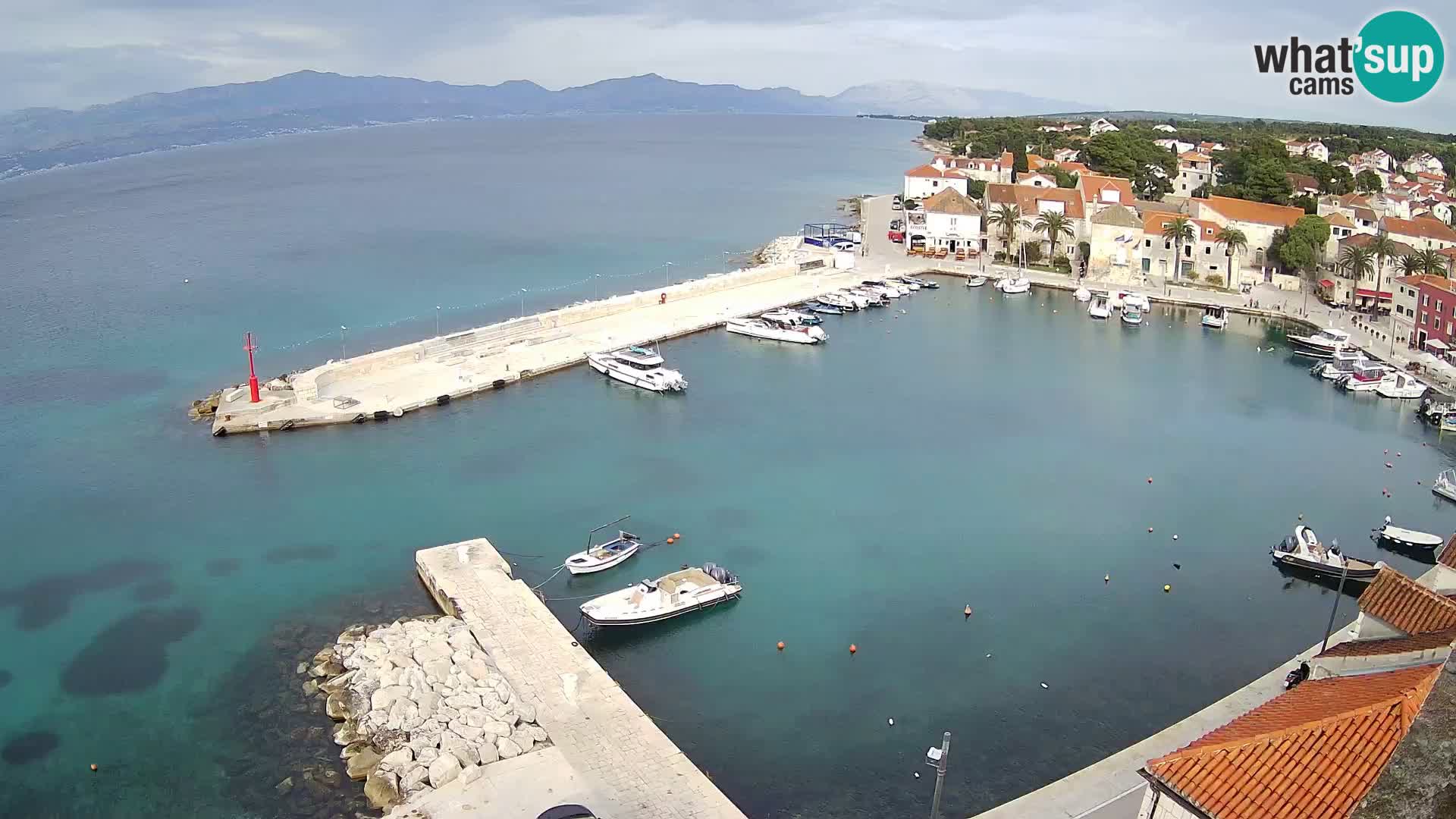 Webcam Sutivan Panorama – Live View from Brač Island