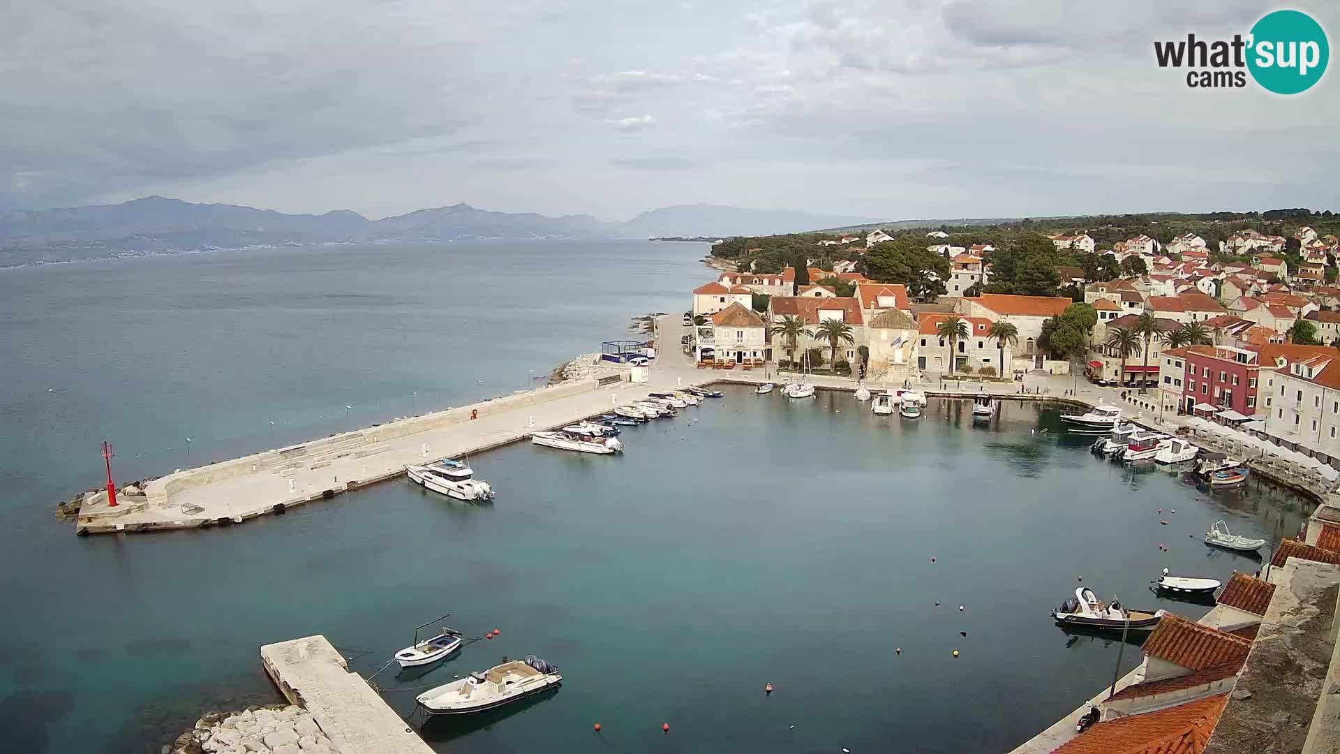 Webcam Sutivan Panorama – Liveblick von der Insel Brač