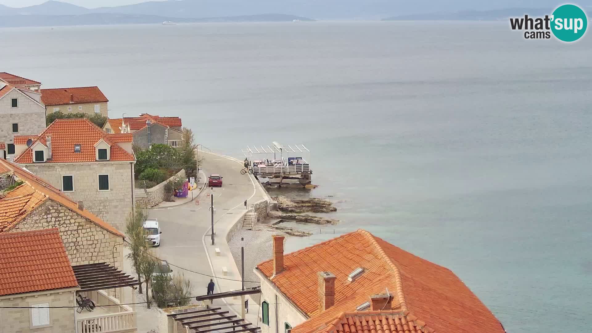 Webcam Sutivan Panorama – Vista en vivo desde la isla de Brač