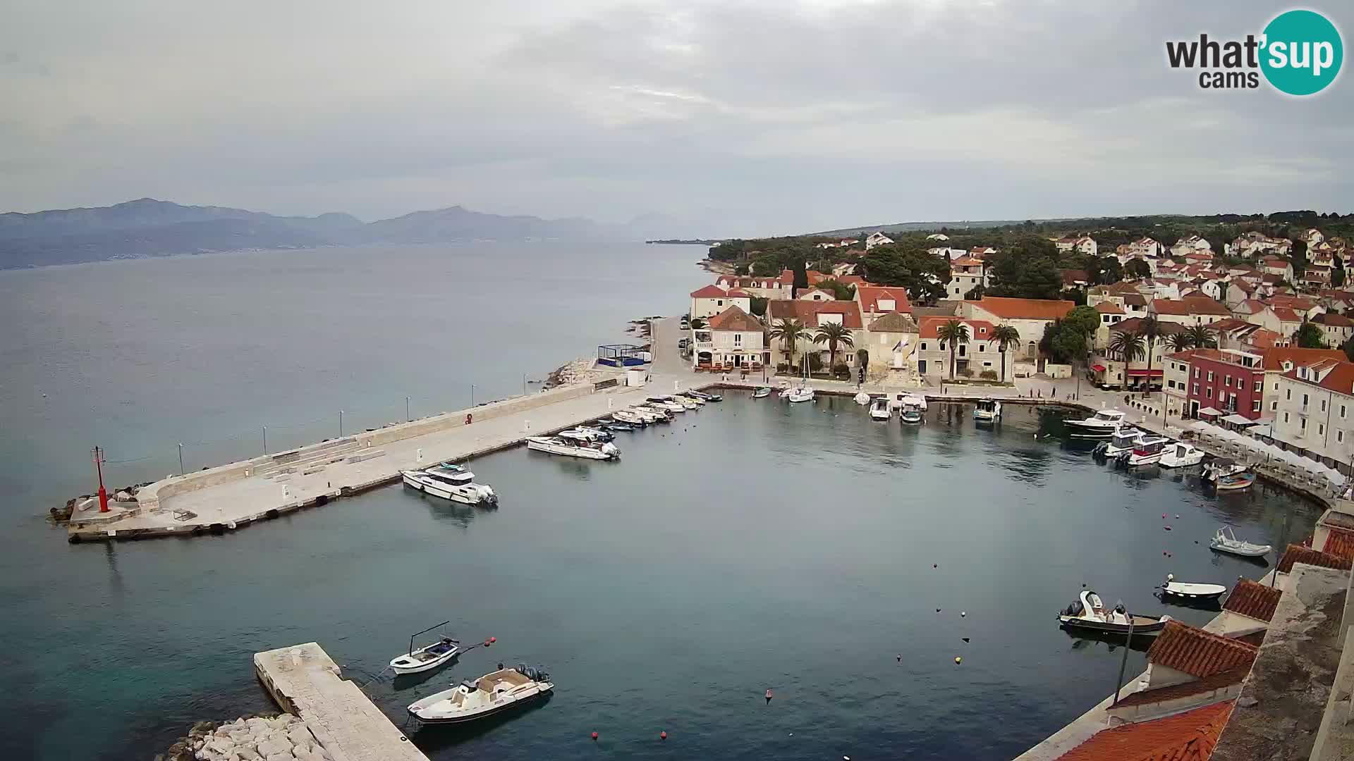 Webcam Sutivan Panorama – Liveblick von der Insel Brač