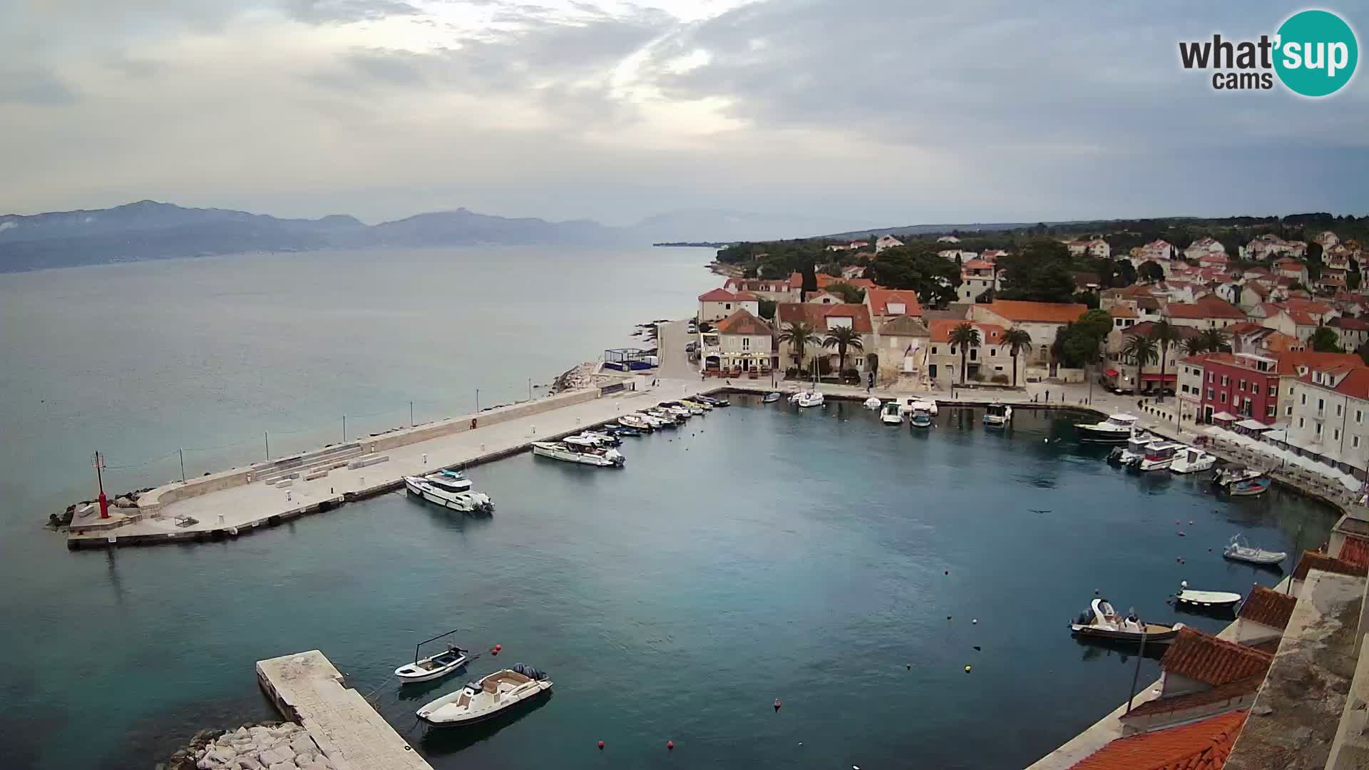 Webcam Sutivan Panorama – Live View from Brač Island