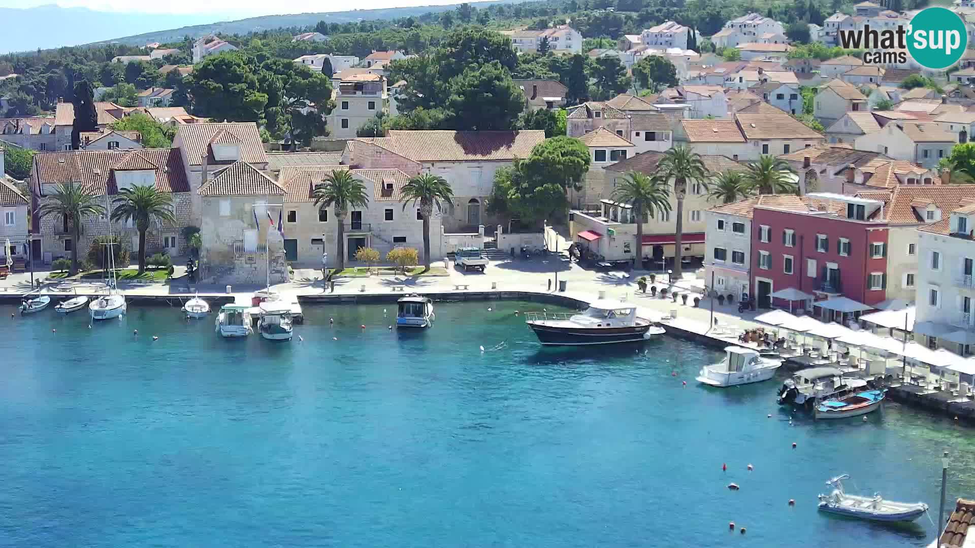Webcam Sutivan panorama – Vista live dall’isola di Brač
