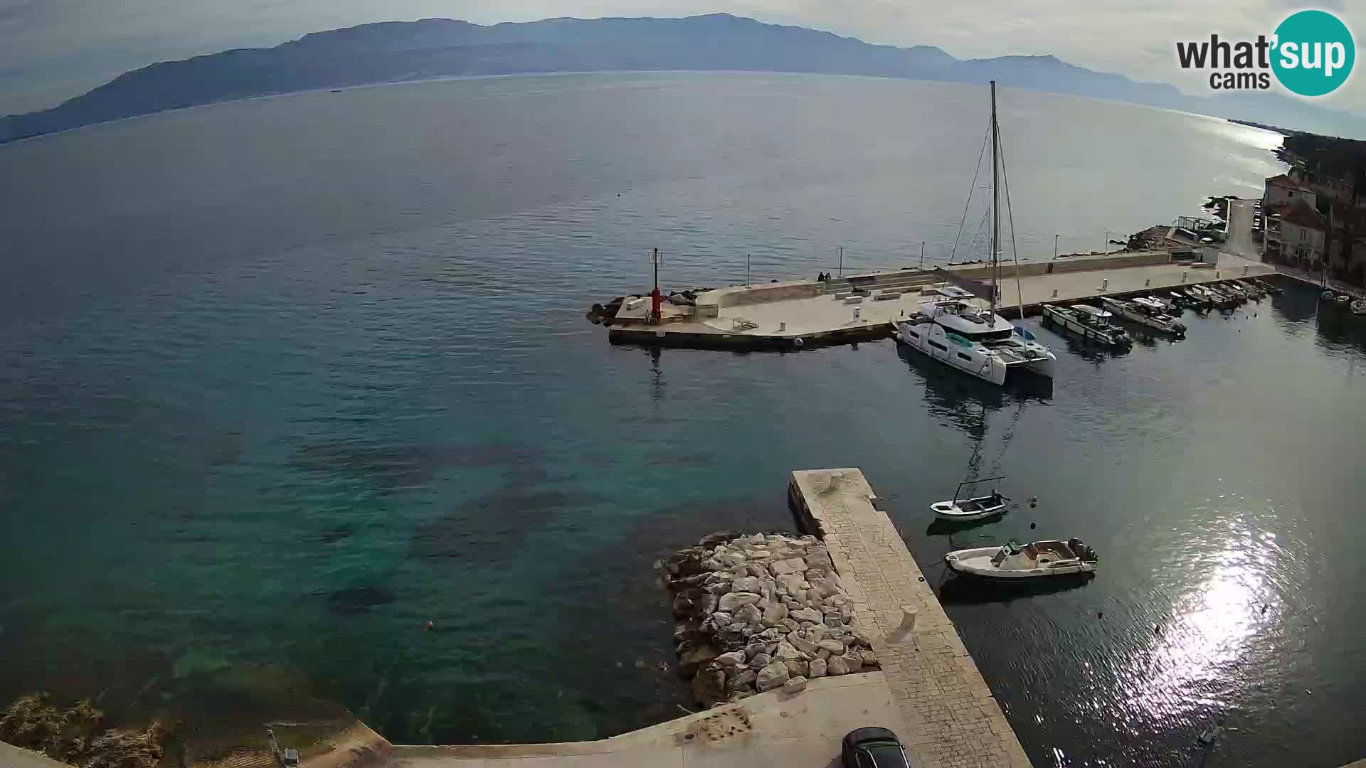 Webcam Sutivan Panorama – Liveblick von der Insel Brač