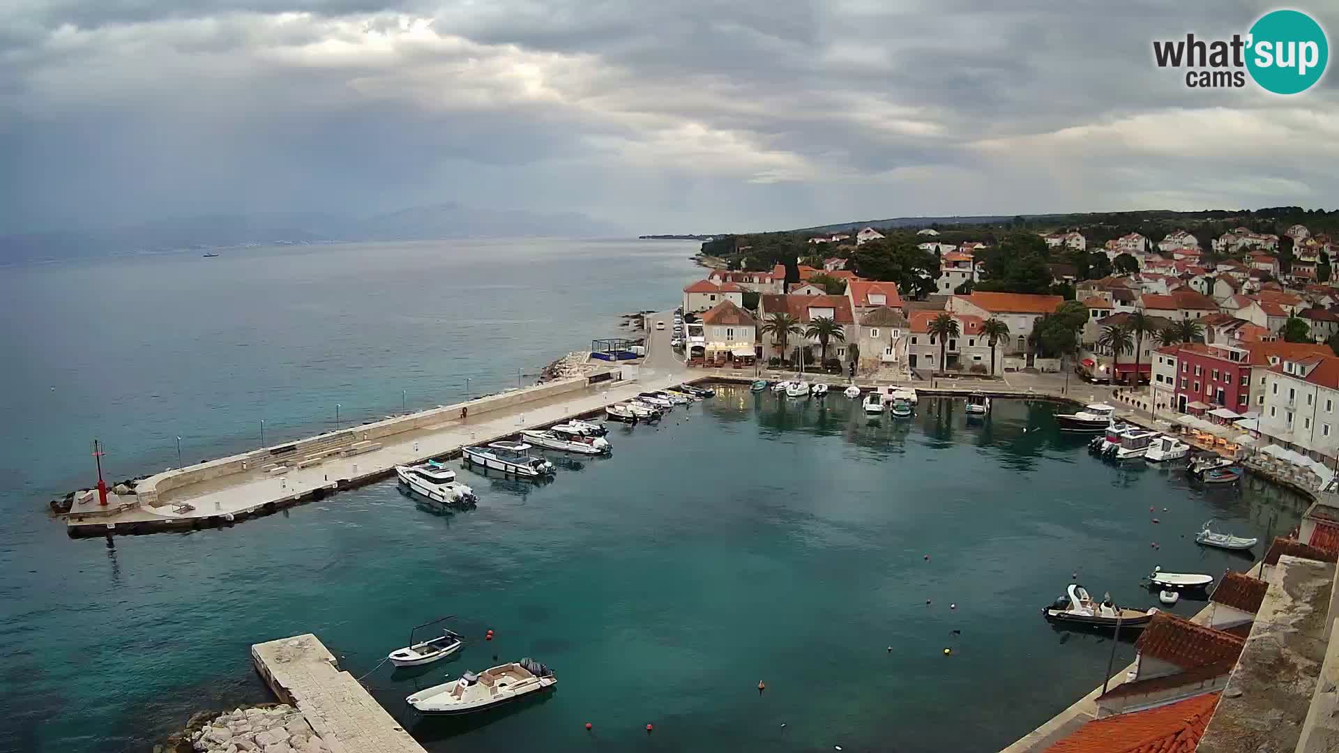 Webcam Sutivan Panorama – Liveblick von der Insel Brač