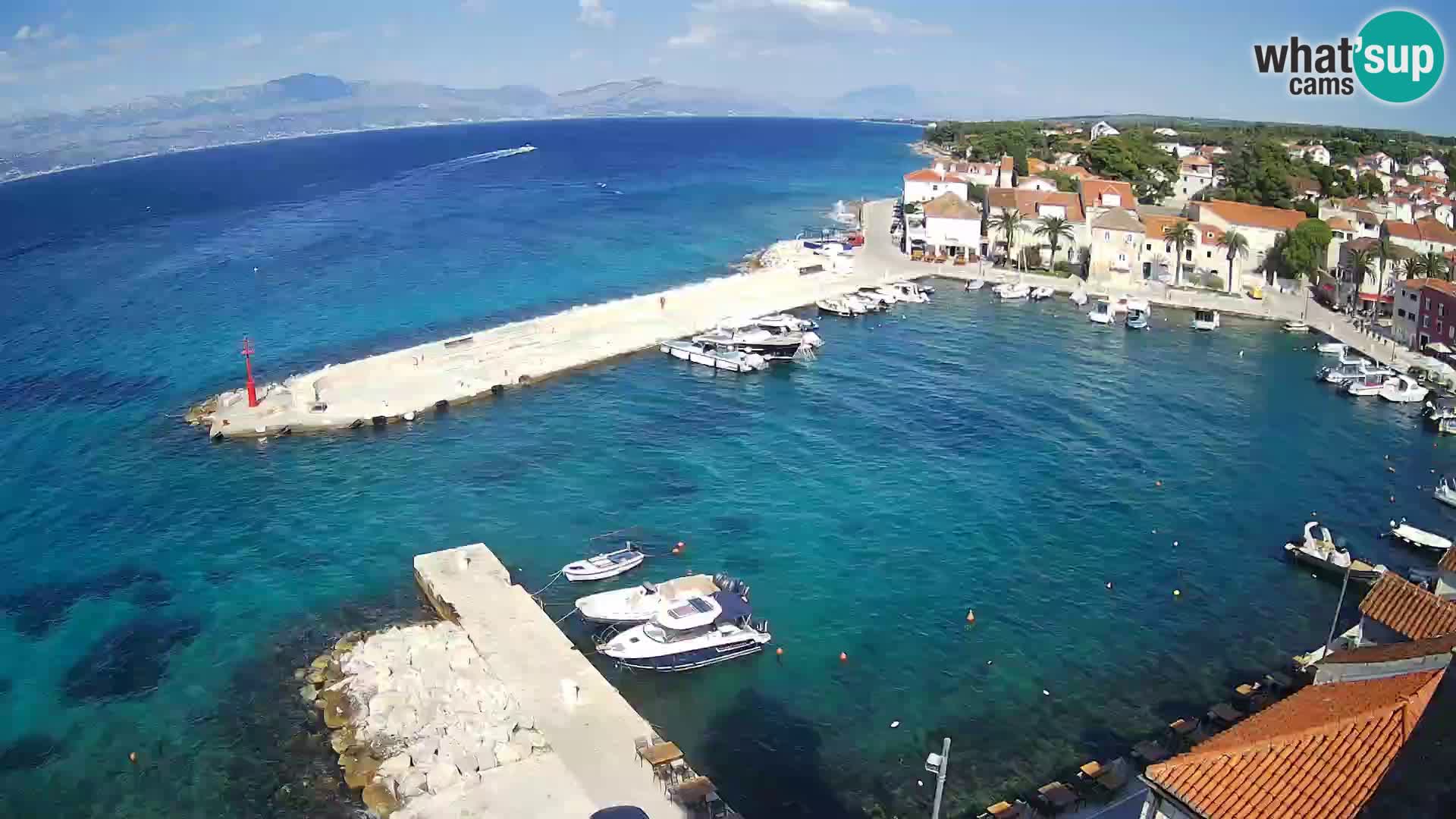 Webcam Sutivan Panorama – Liveblick von der Insel Brač