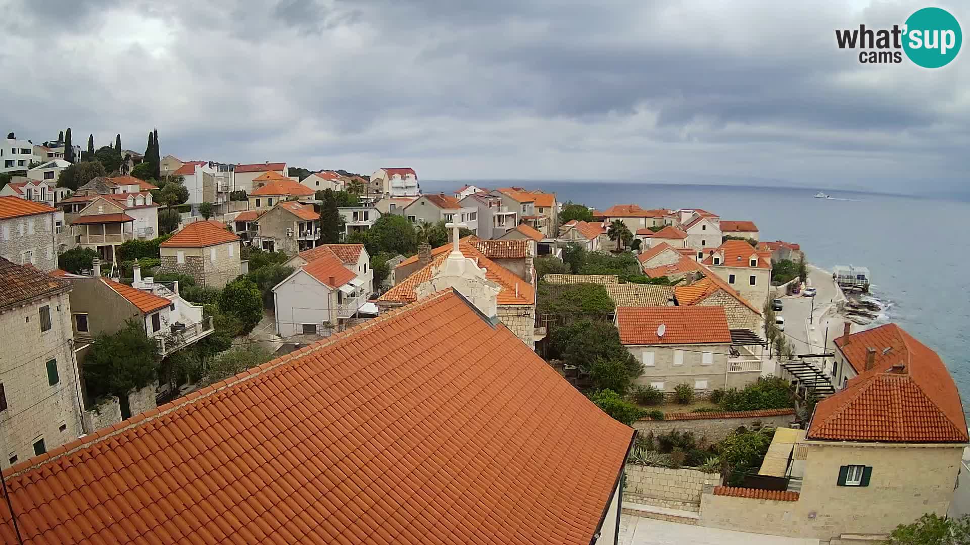 Webcam Sutivan Panorama – Liveblick von der Insel Brač
