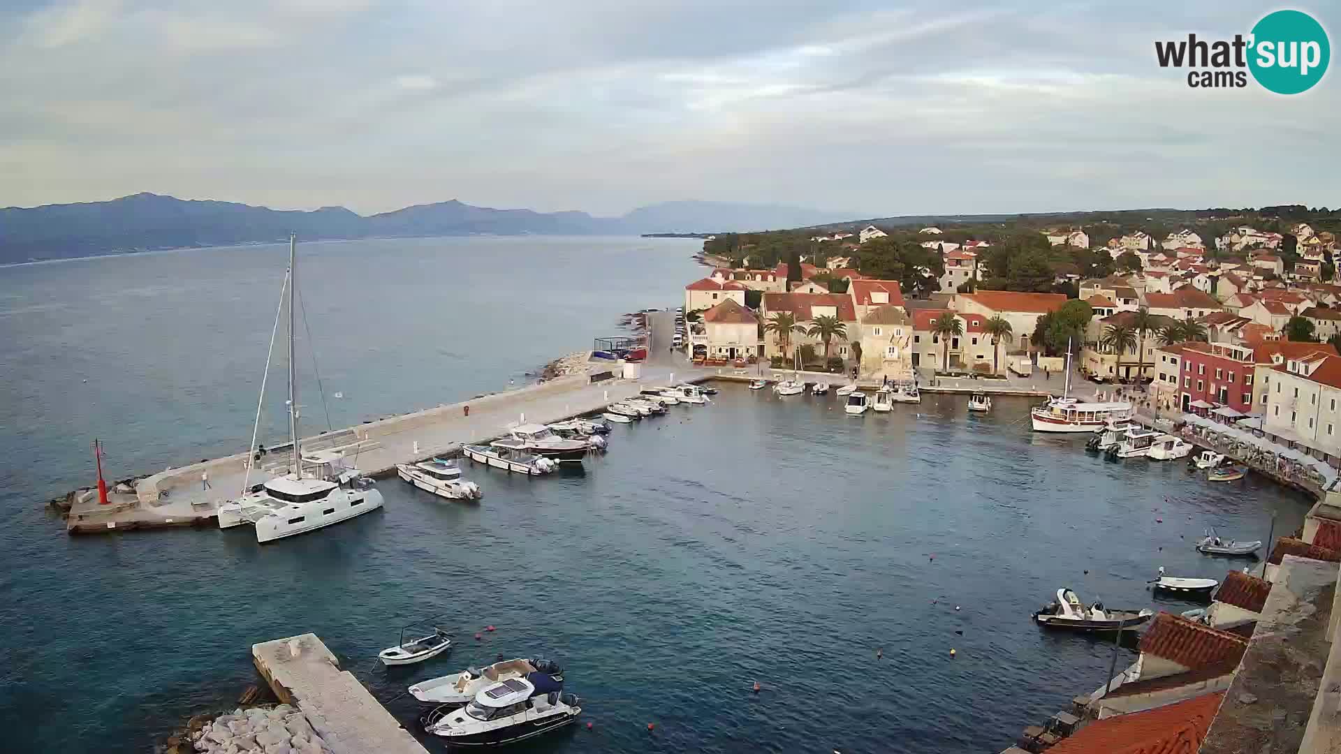 Webcam Sutivan Panorama – Vue en direct depuis l’île de Brač