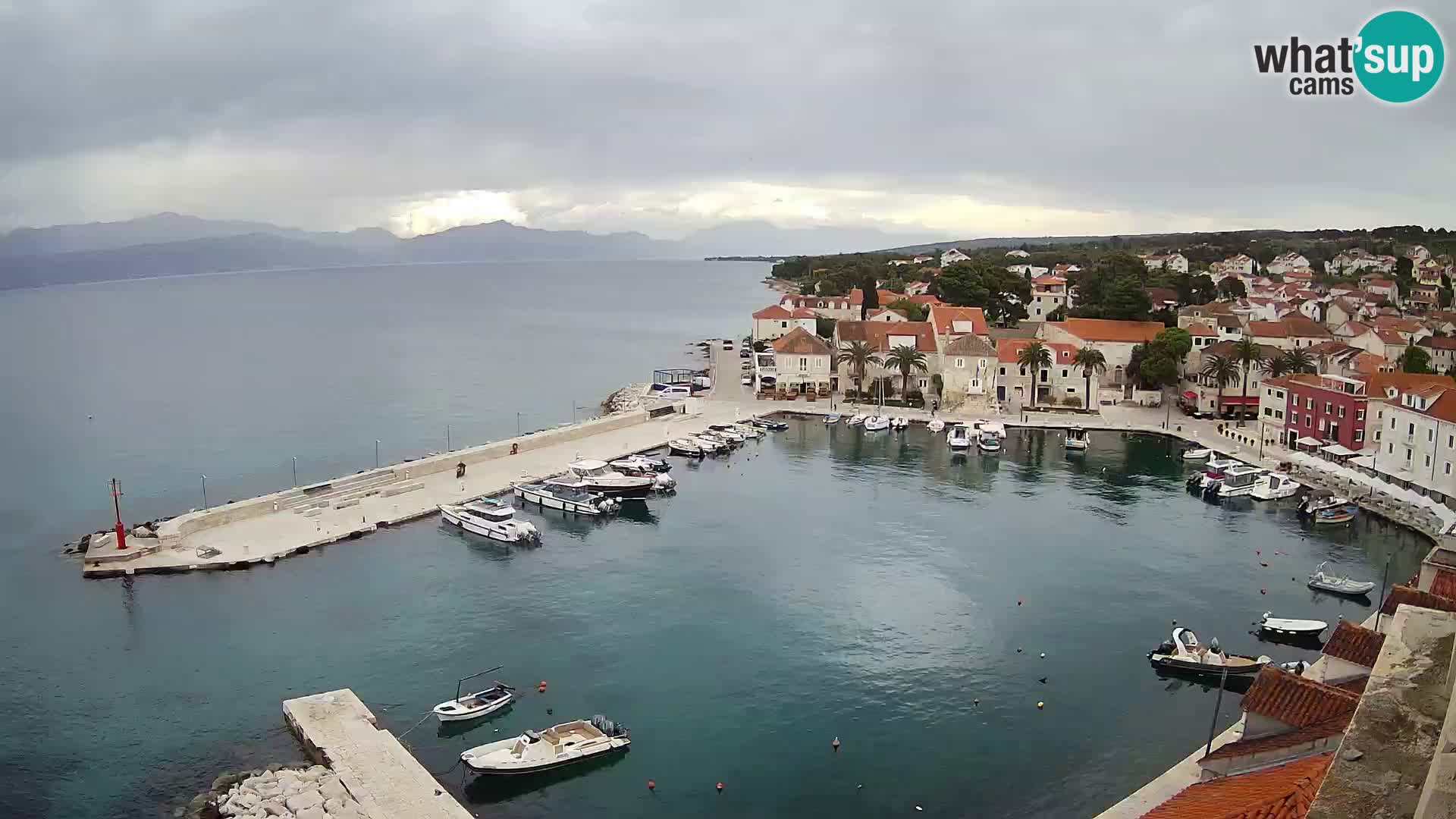 Webcam Sutivan Panorama – Vue en direct depuis l’île de Brač