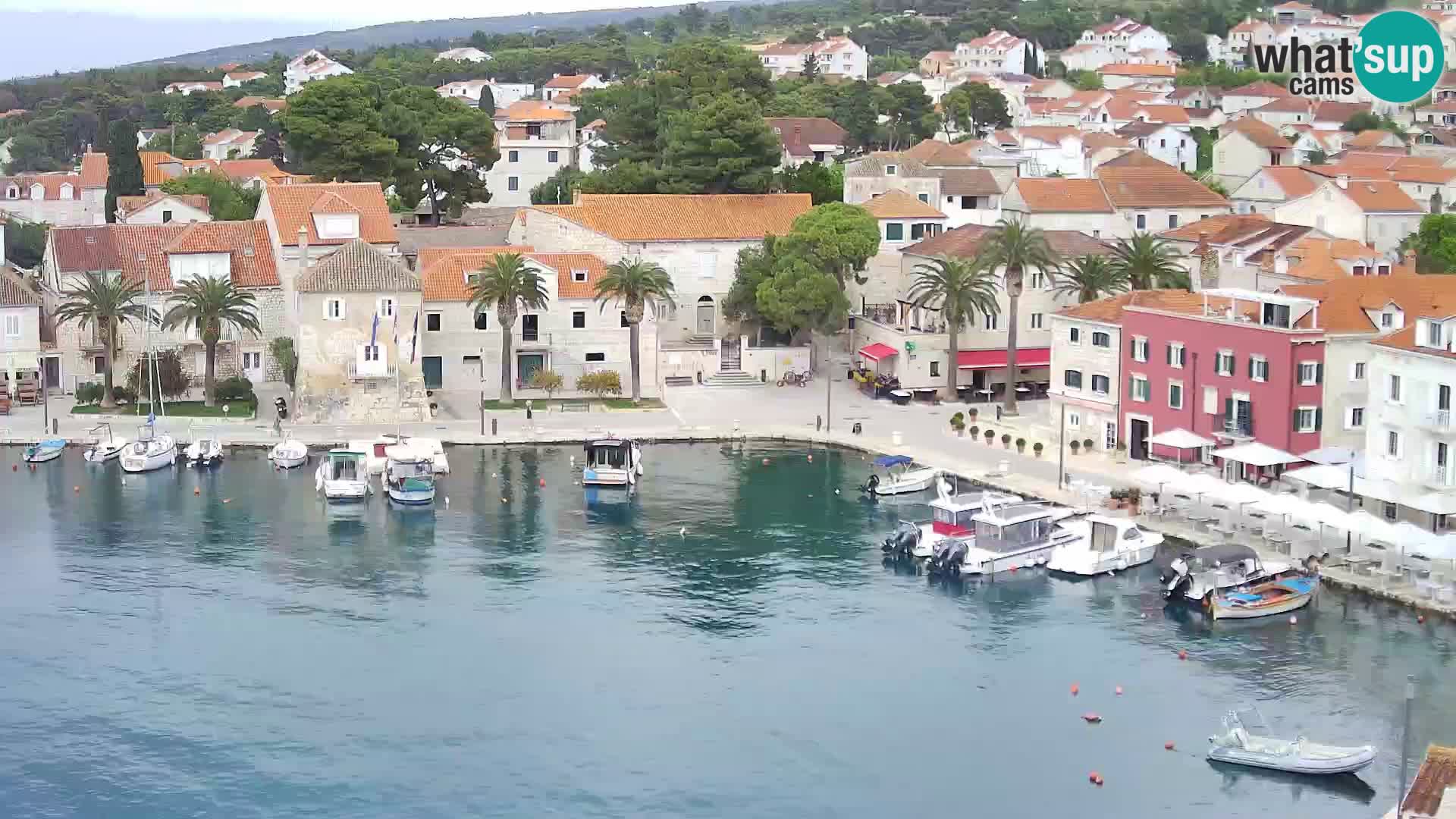 Webcam Sutivan panorama – Vista live dall’isola di Brač