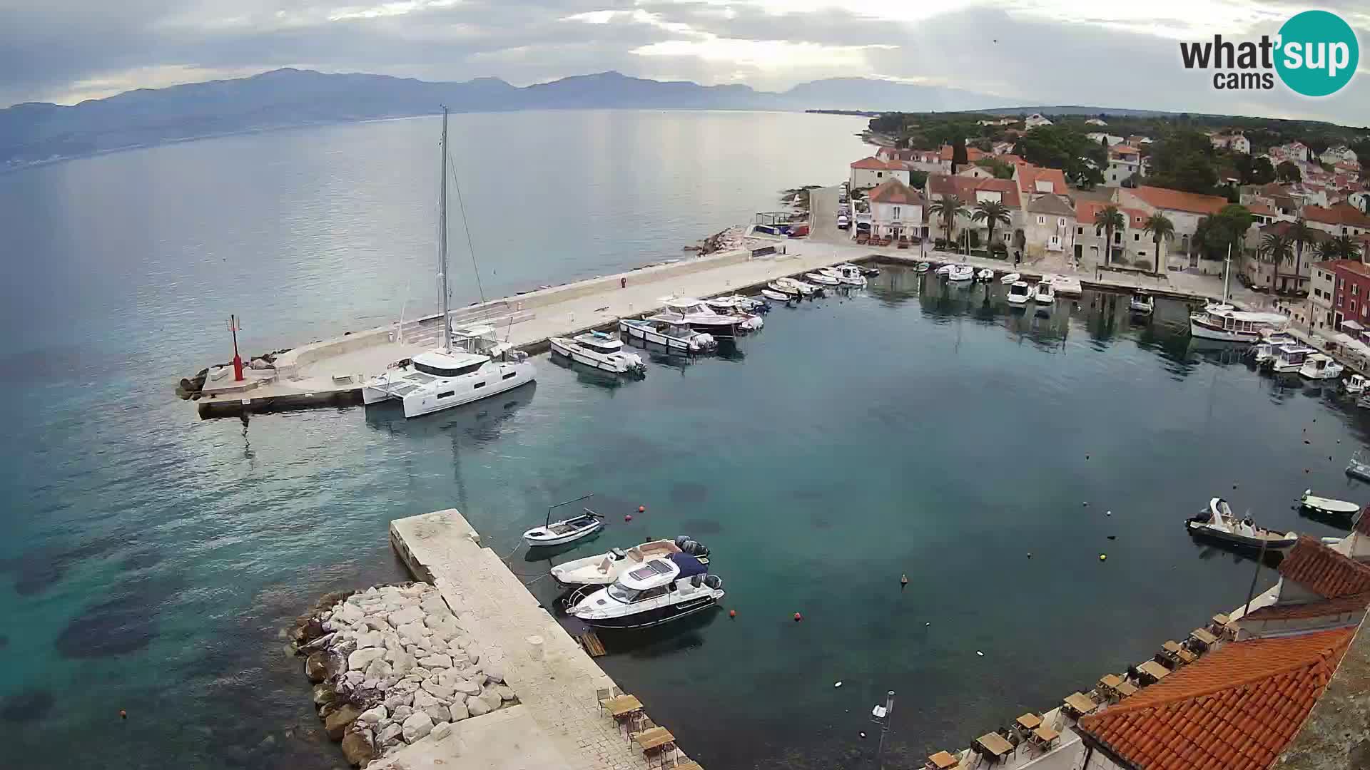 Webcam Sutivan Panorama – Live View from Brač Island