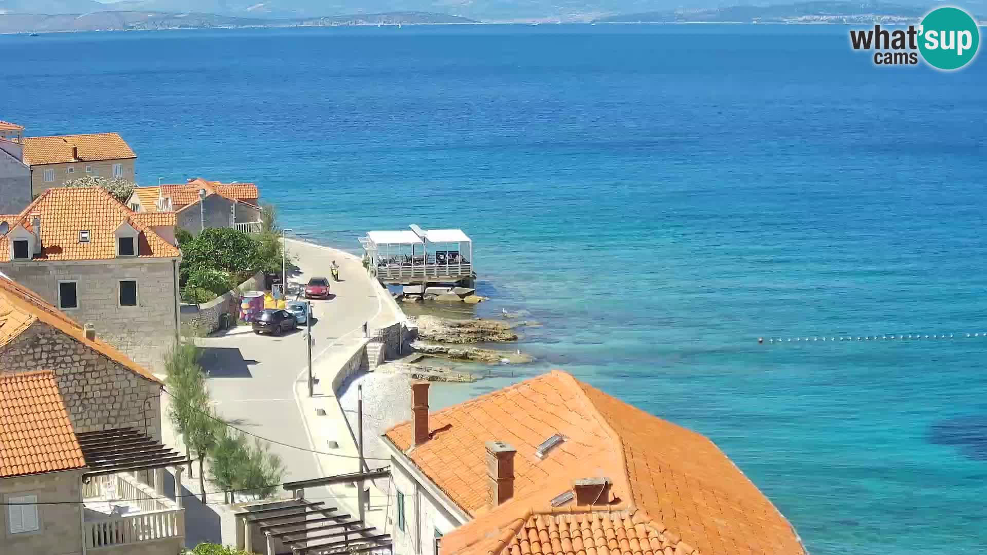 Webcam Sutivan panorama – Vista live dall’isola di Brač