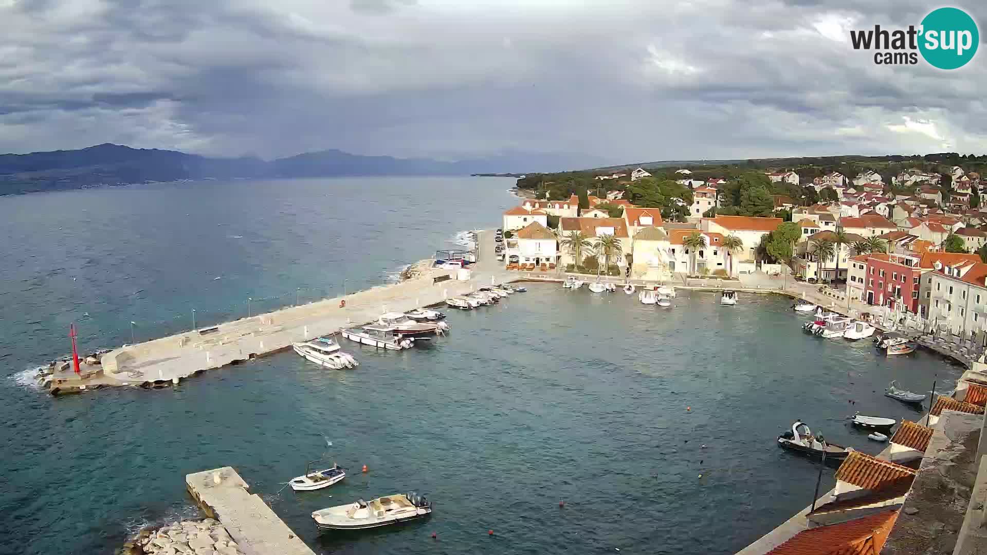 Webcam Sutivan Panorama – Vue en direct depuis l’île de Brač