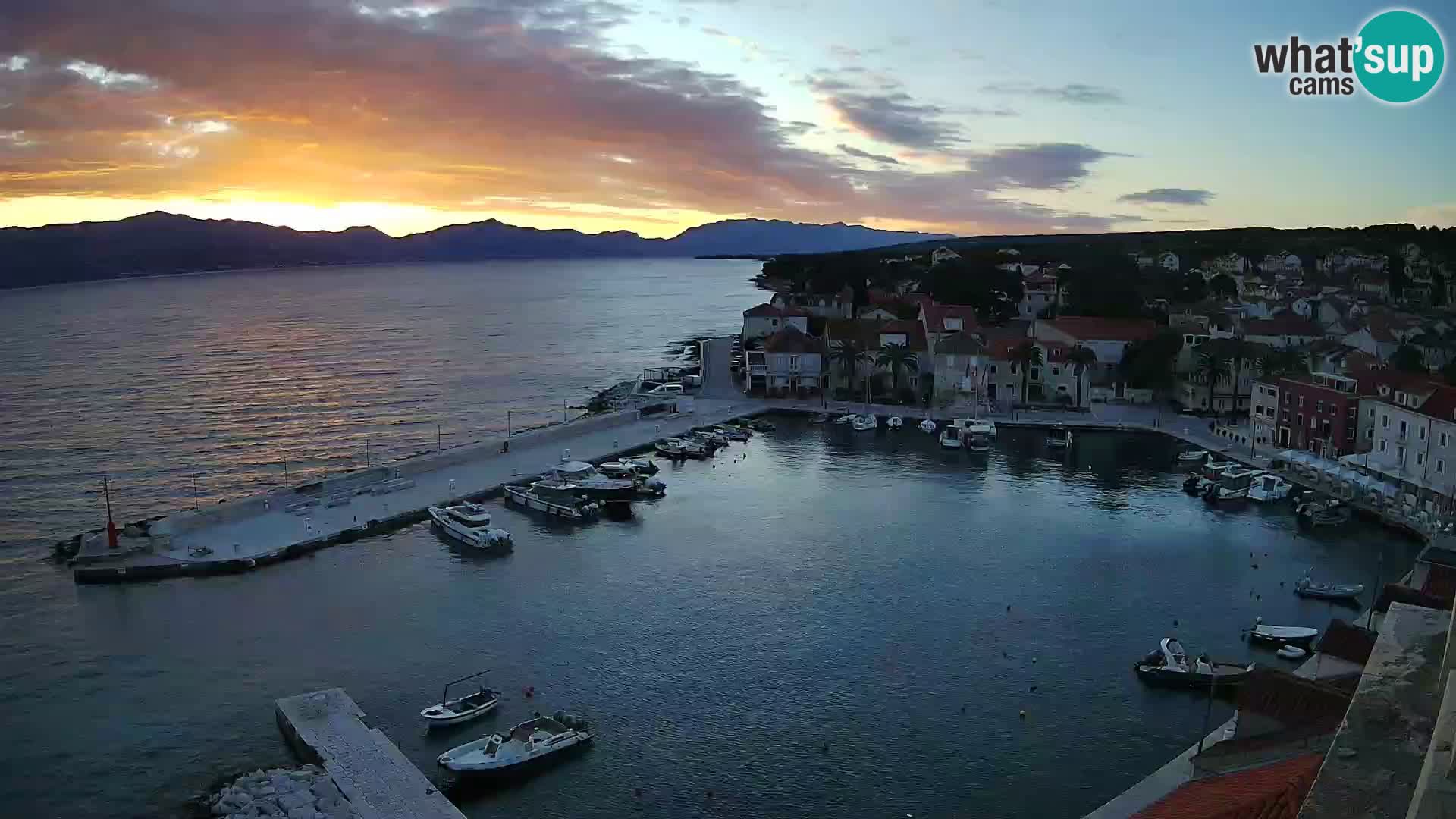 Webcam Sutivan Panorama – Vue en direct depuis l’île de Brač