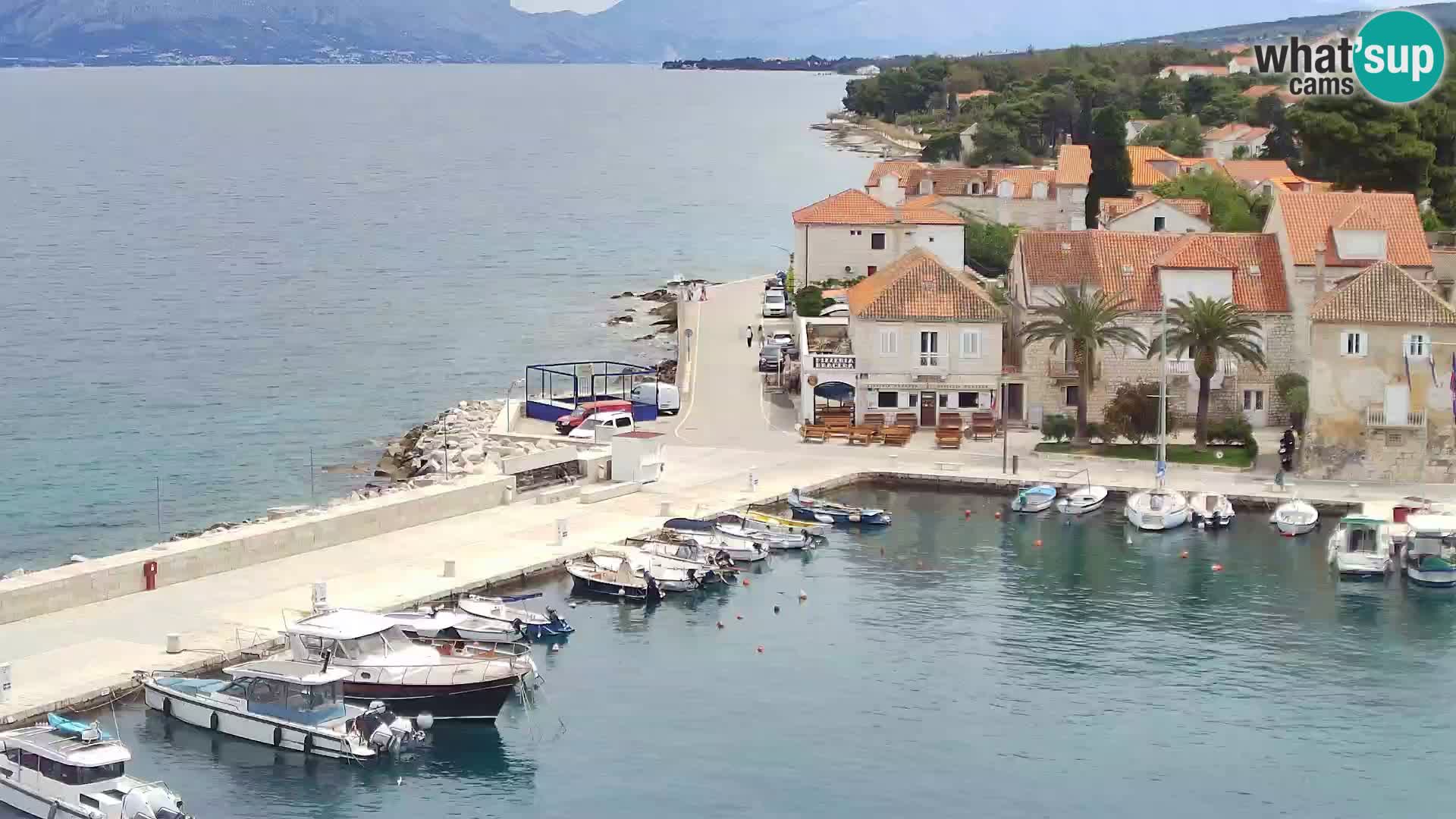 Webcam Sutivan Panorama – Liveblick von der Insel Brač