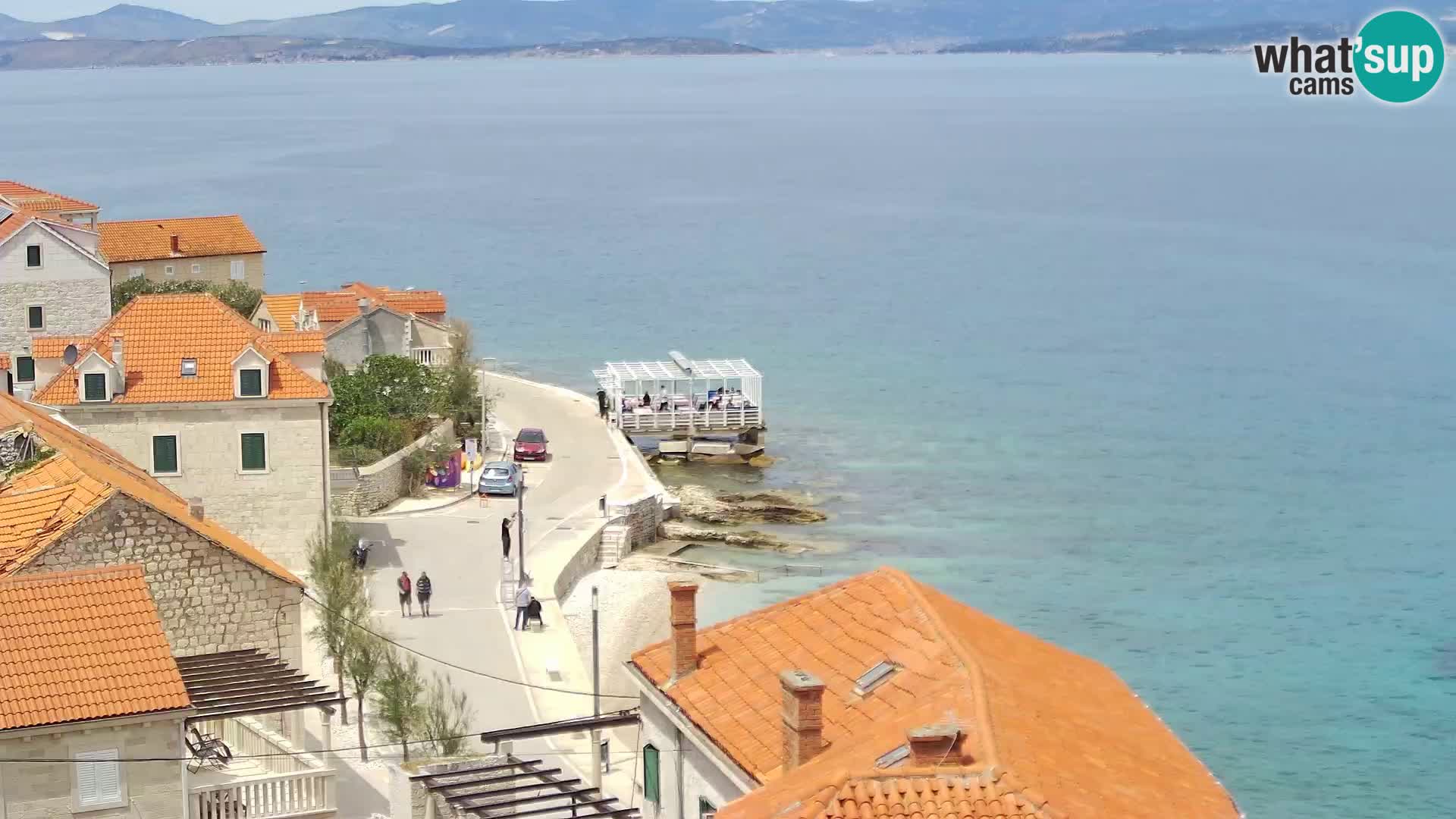 Web kamera Sutivan panorama – Pogled uživo s otoka Brača