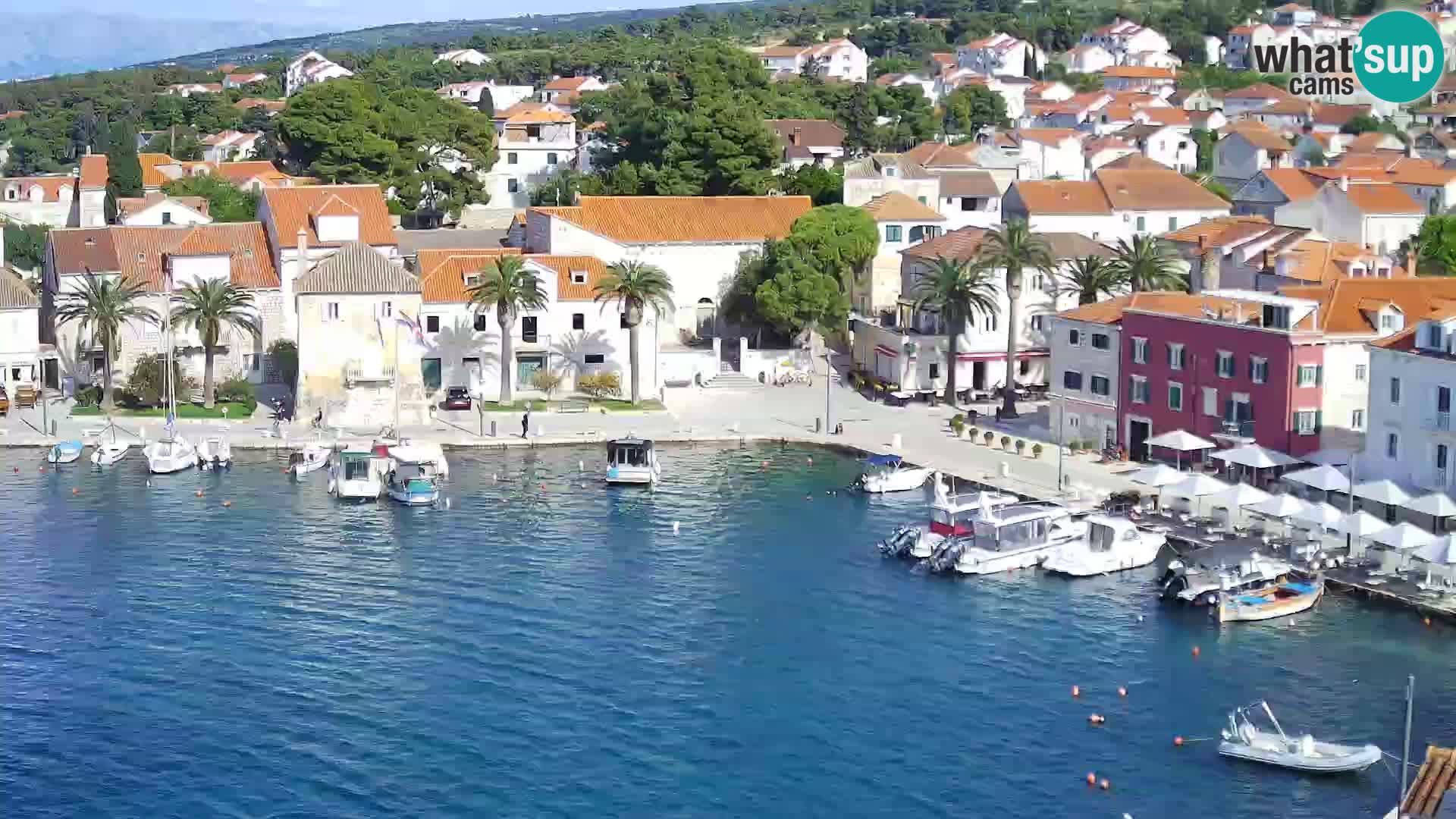 Web kamera Sutivan panorama – Pogled uživo s otoka Brača