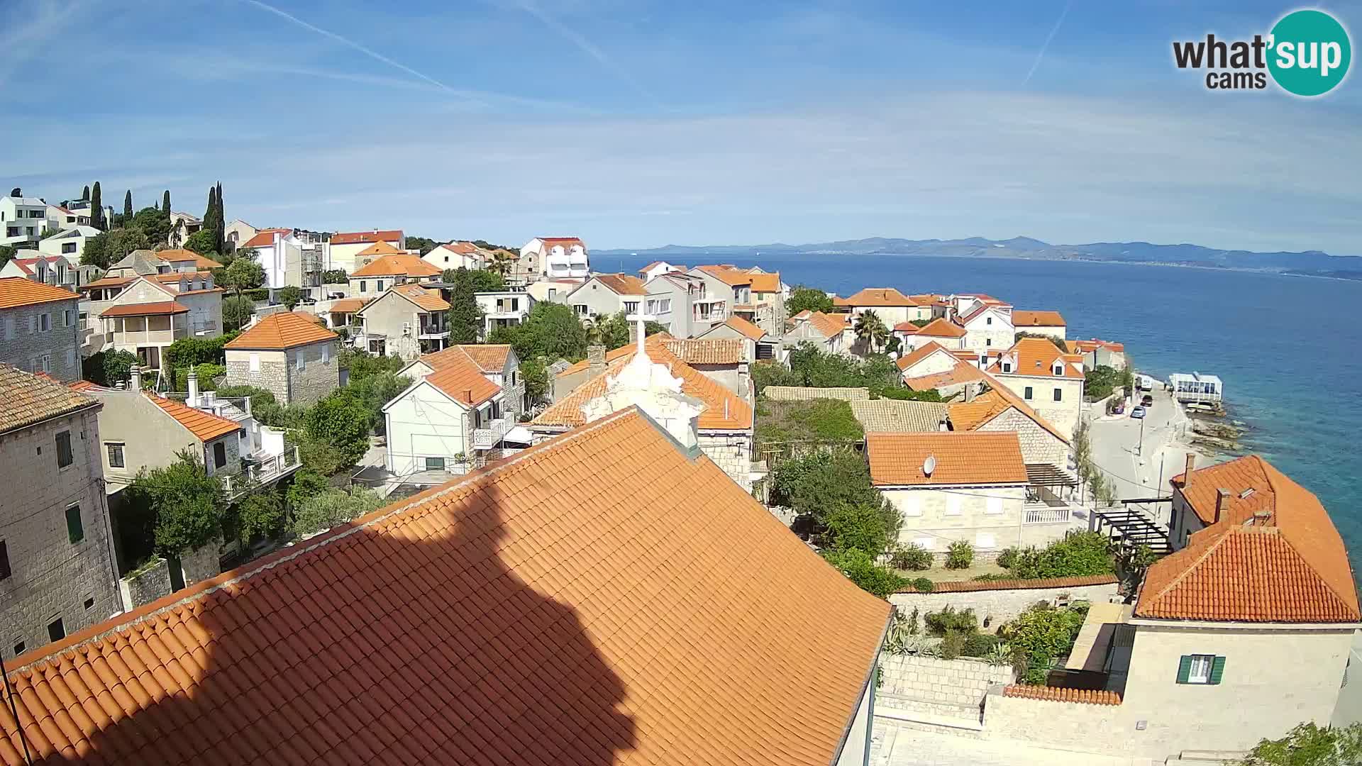 Web kamera Sutivan panorama – Pogled uživo s otoka Brača