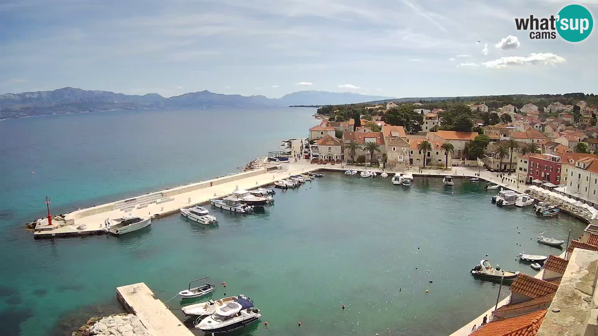 Webcam Sutivan Panorama – Live View from Brač Island