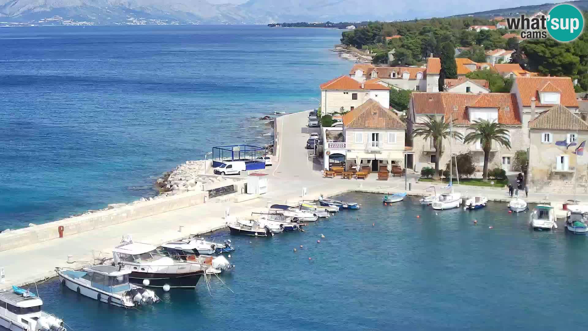 Webcam Sutivan Panorama – Liveblick von der Insel Brač