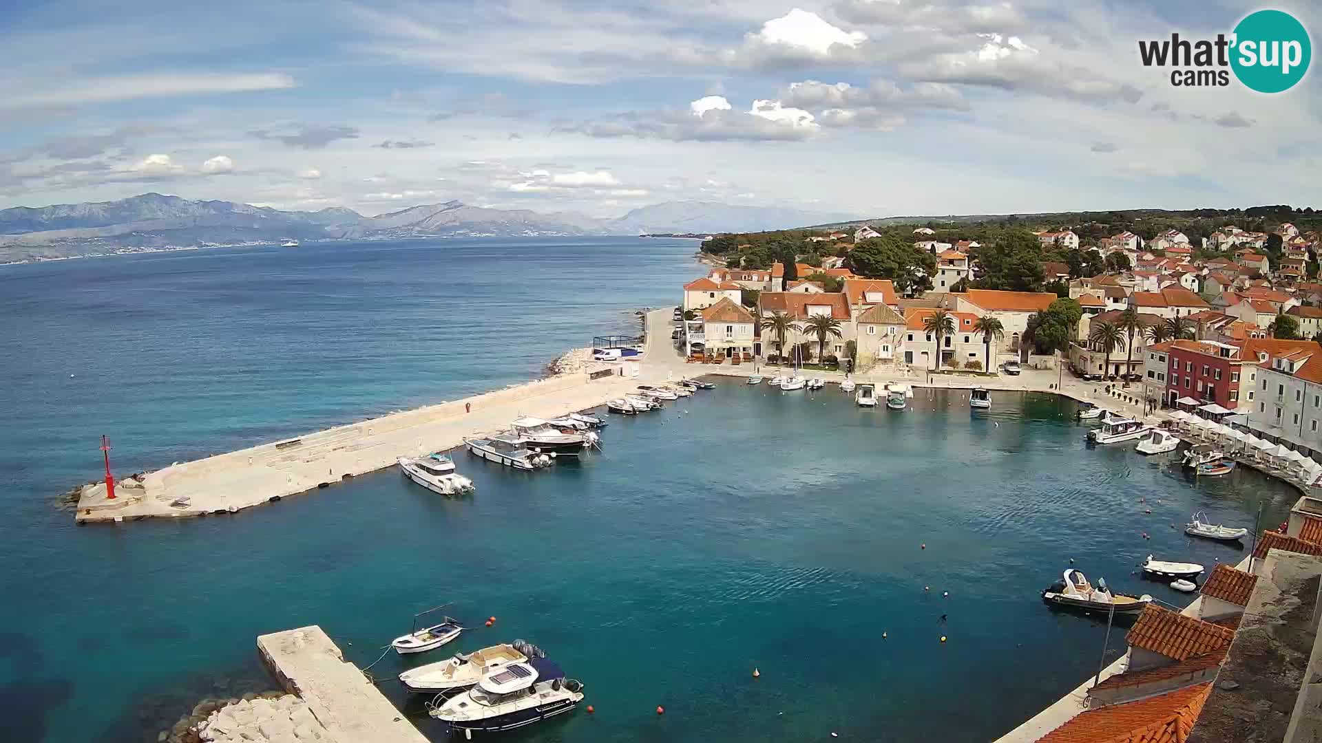Webcam Sutivan Panorama – Liveblick von der Insel Brač