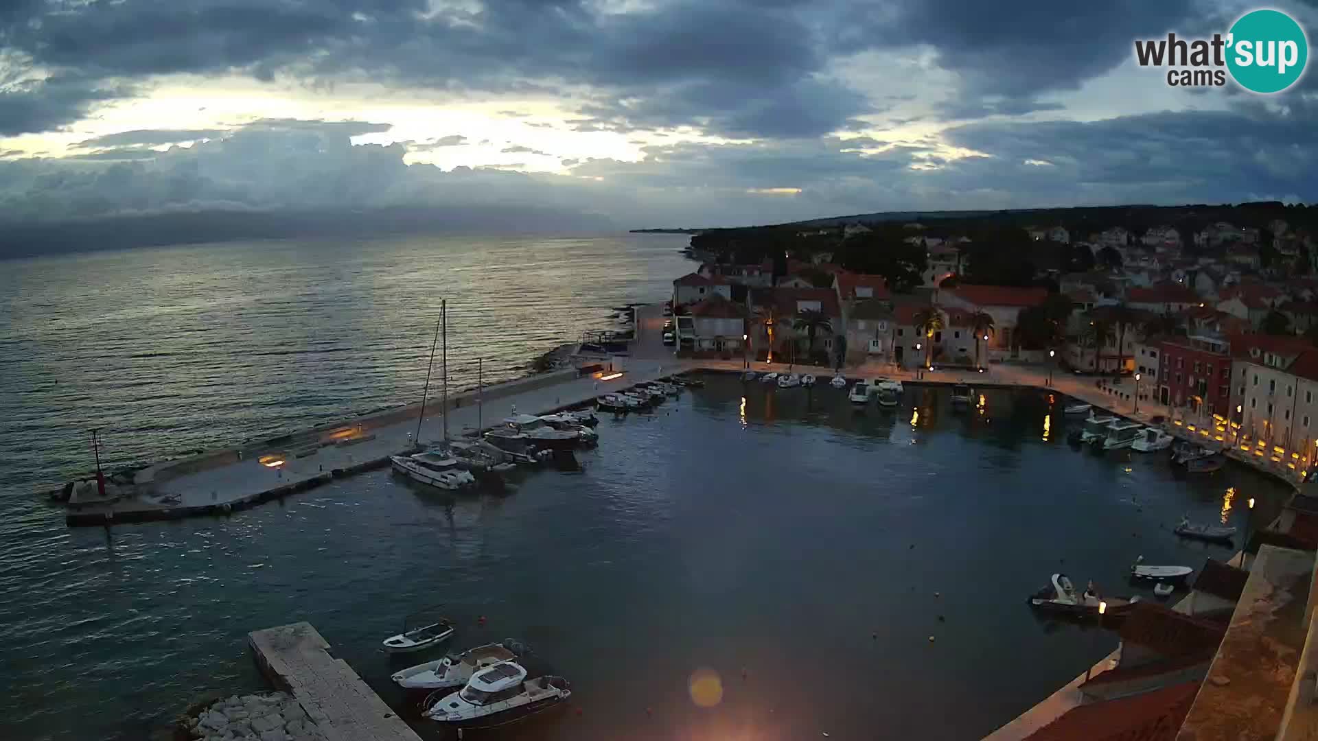 Webcam Sutivan Panorama – Vue en direct depuis l’île de Brač