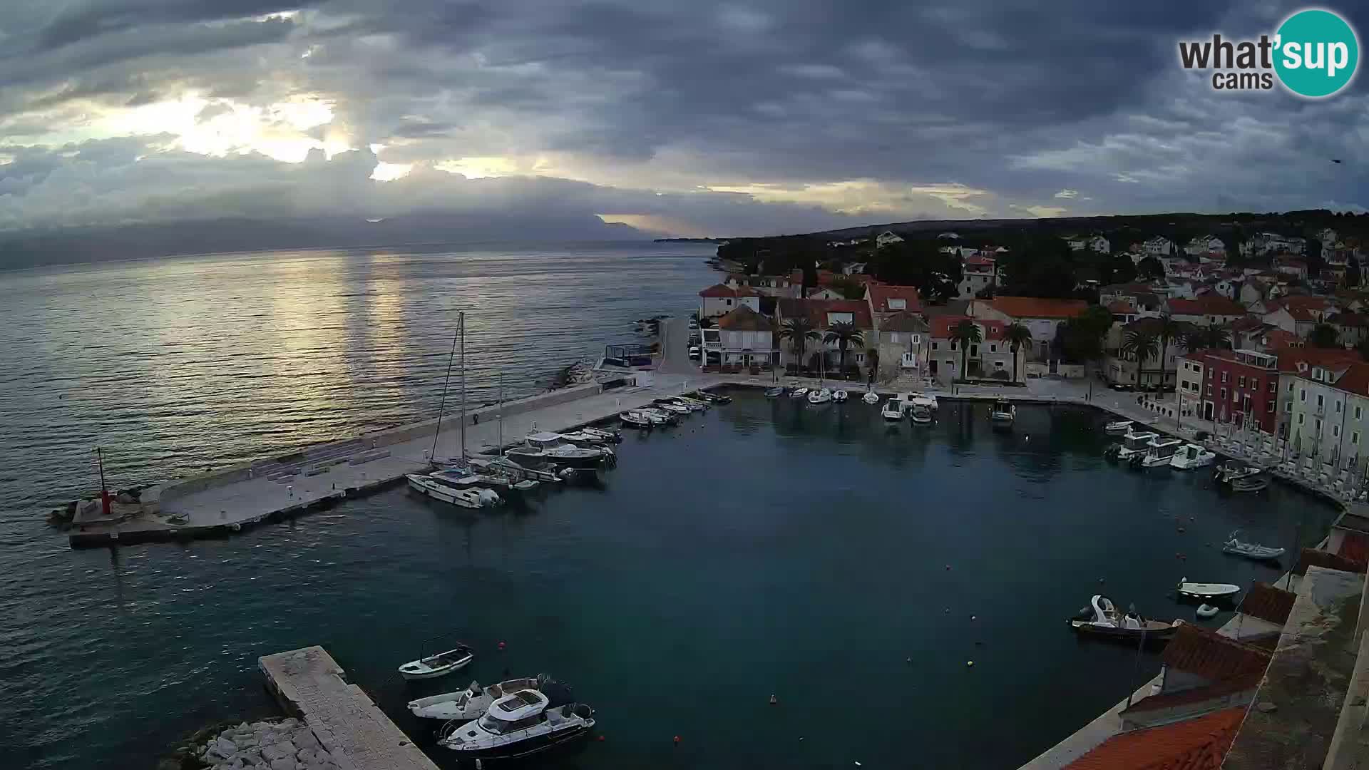 Webcam Sutivan Panorama – Liveblick von der Insel Brač