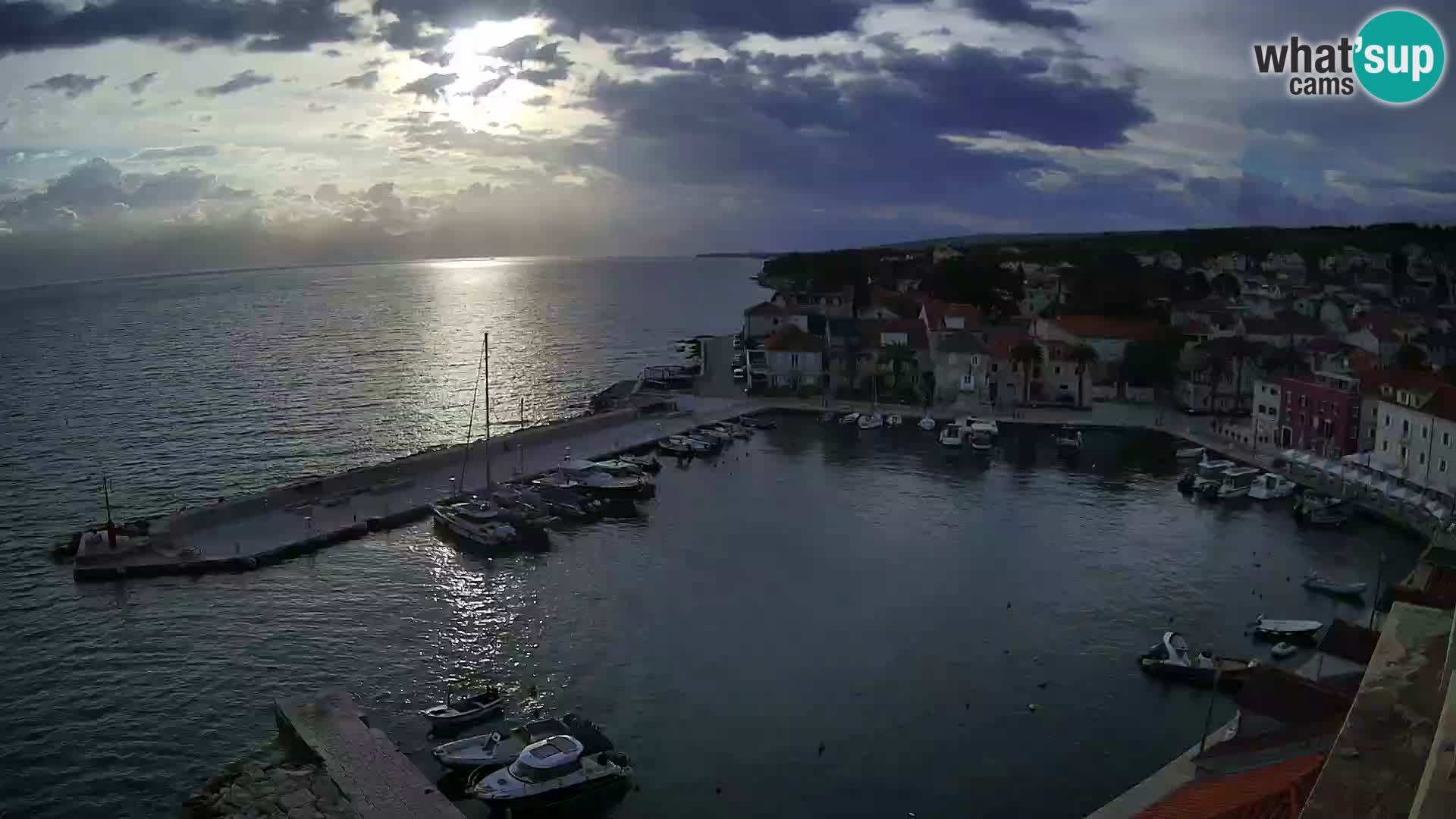 Webcam Sutivan panorama – Vista live dall’isola di Brač