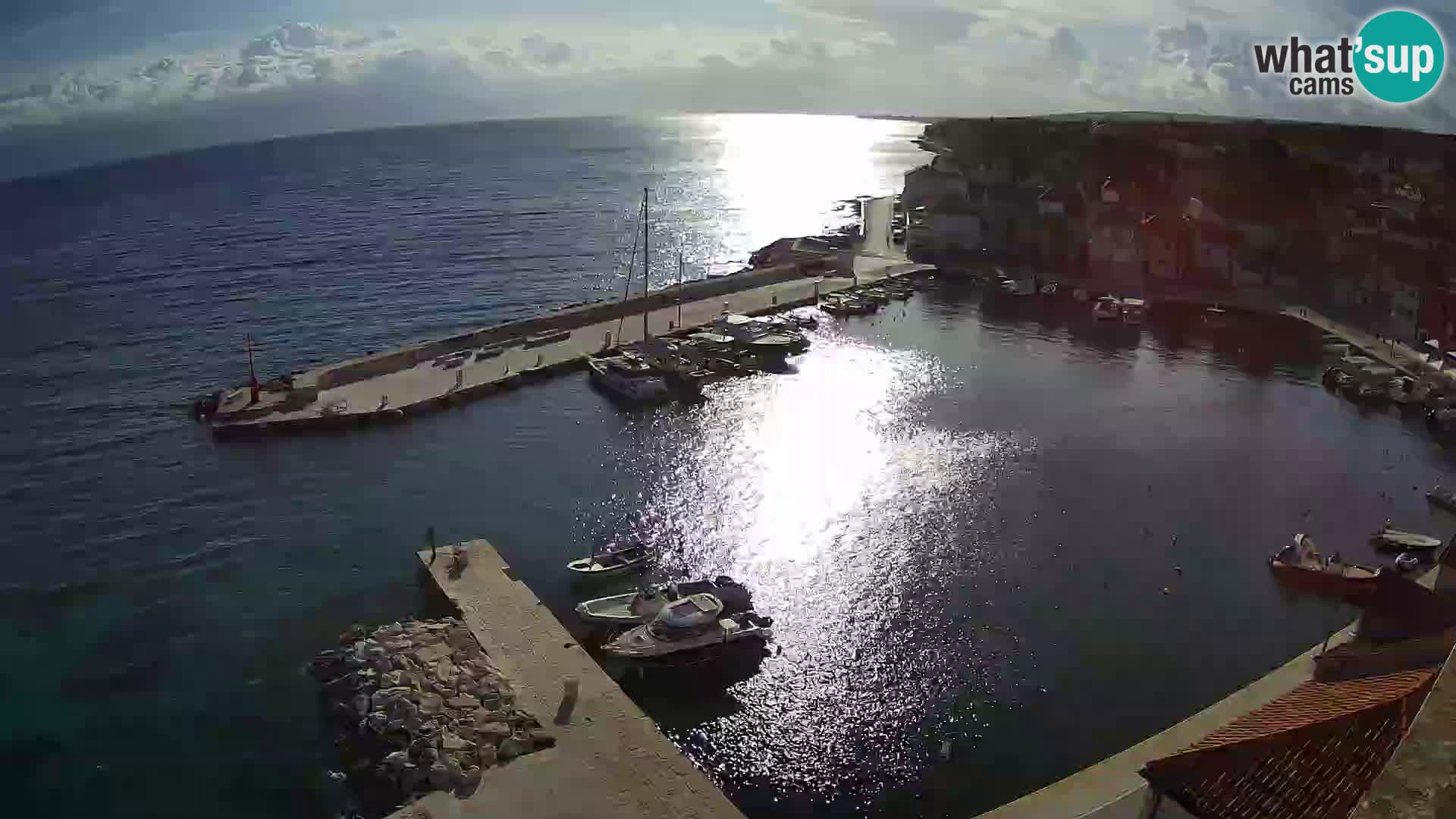 Webcam Sutivan panorama – Vista live dall’isola di Brač
