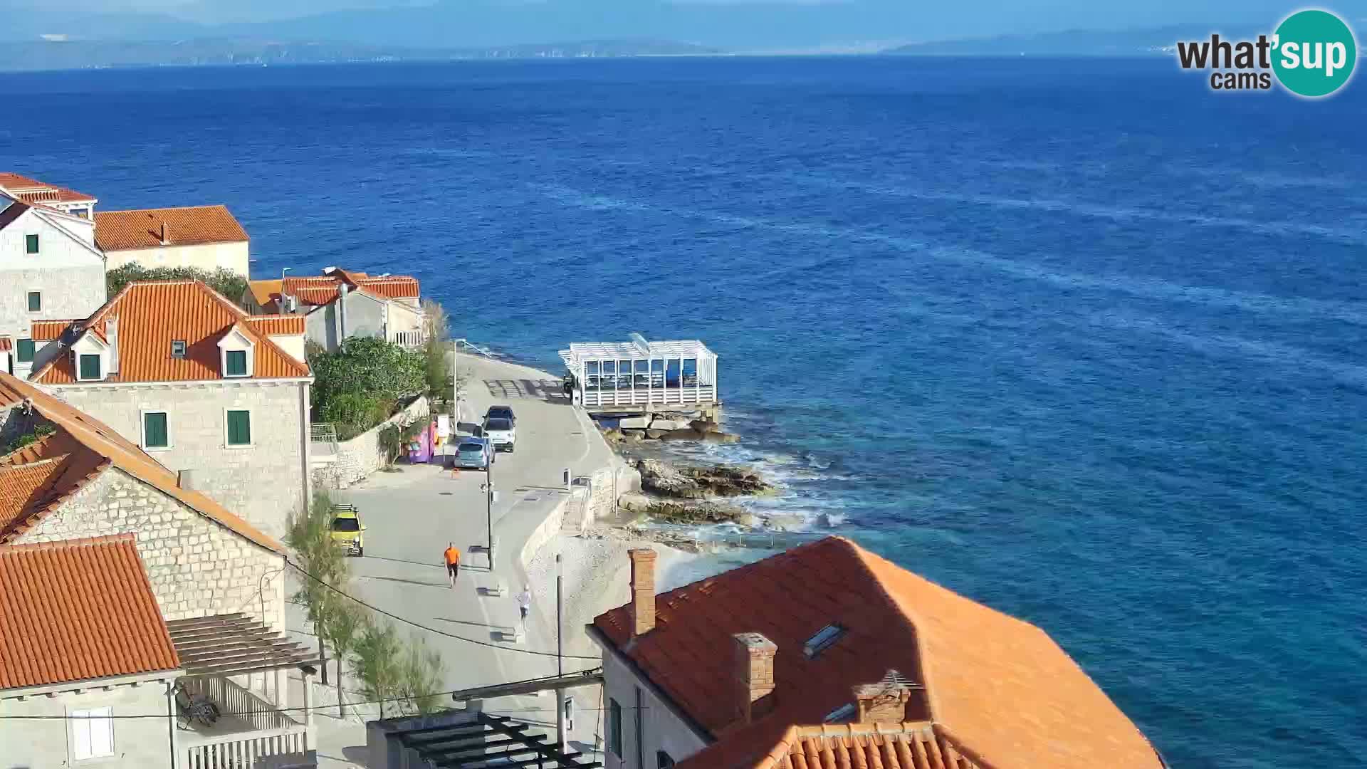 Webcam Sutivan panorama – Vista live dall’isola di Brač