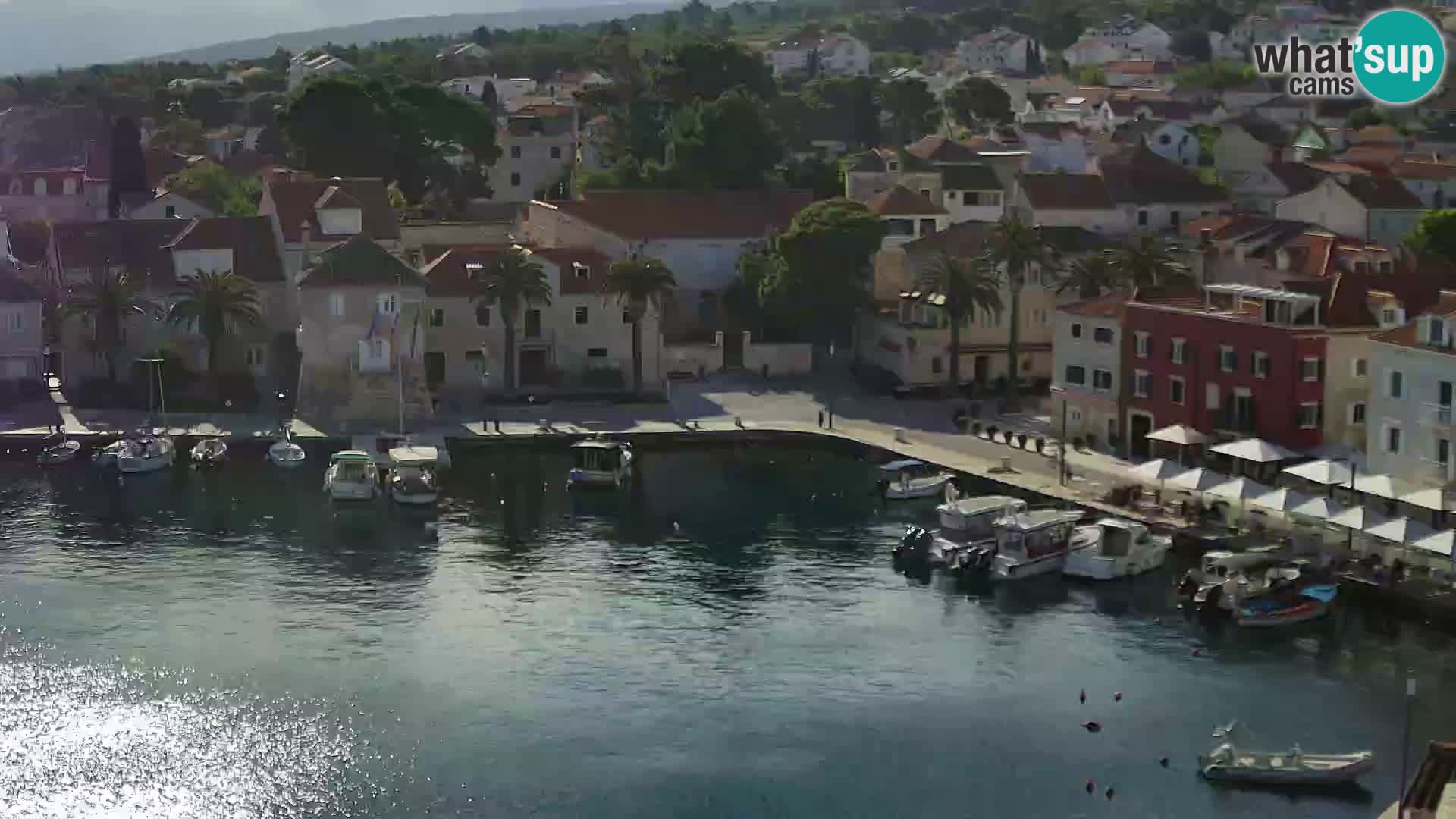 Webcam Sutivan Panorama – Vista en vivo desde la isla de Brač
