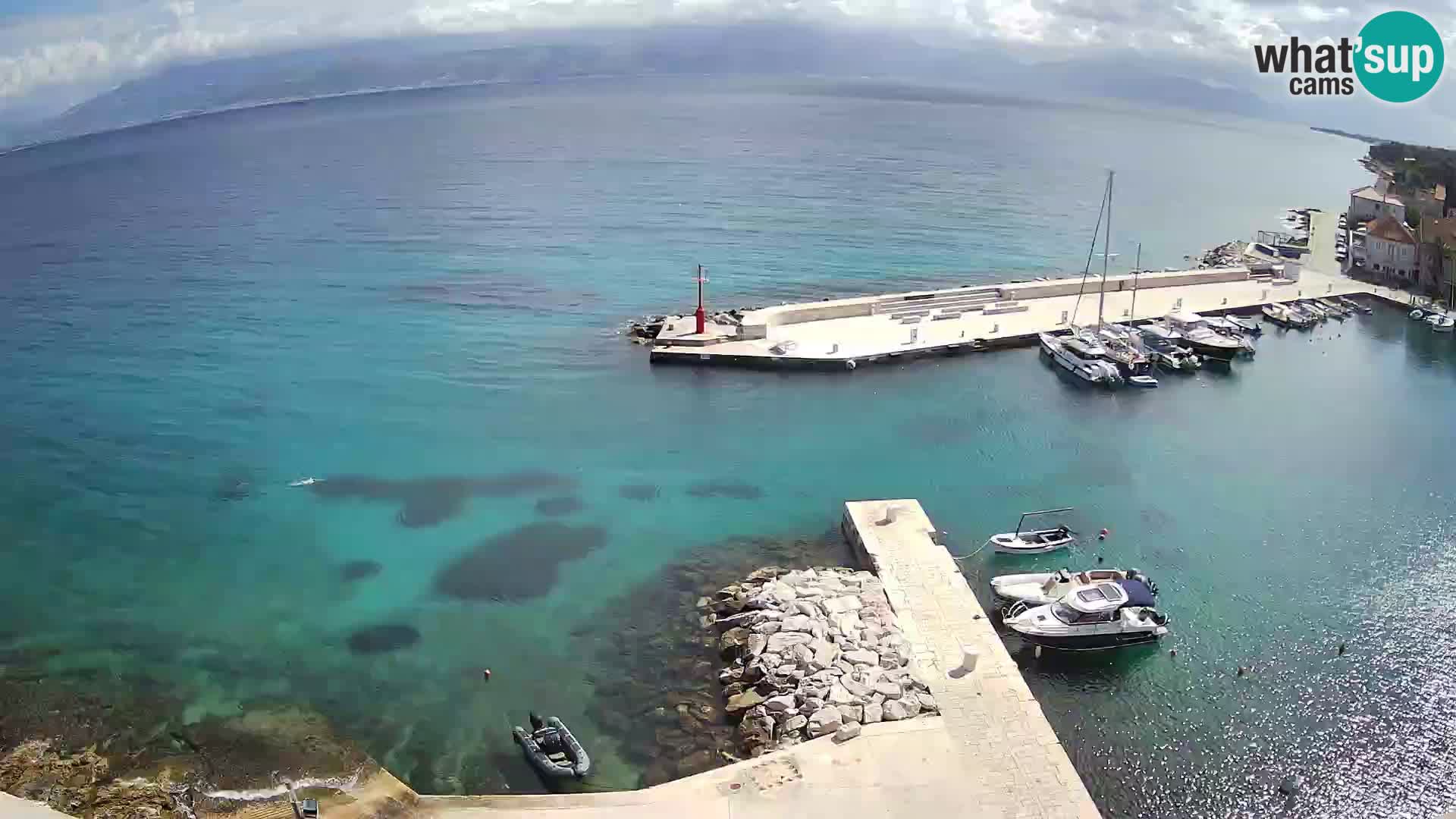Webcam Sutivan Panorama – Live View from Brač Island