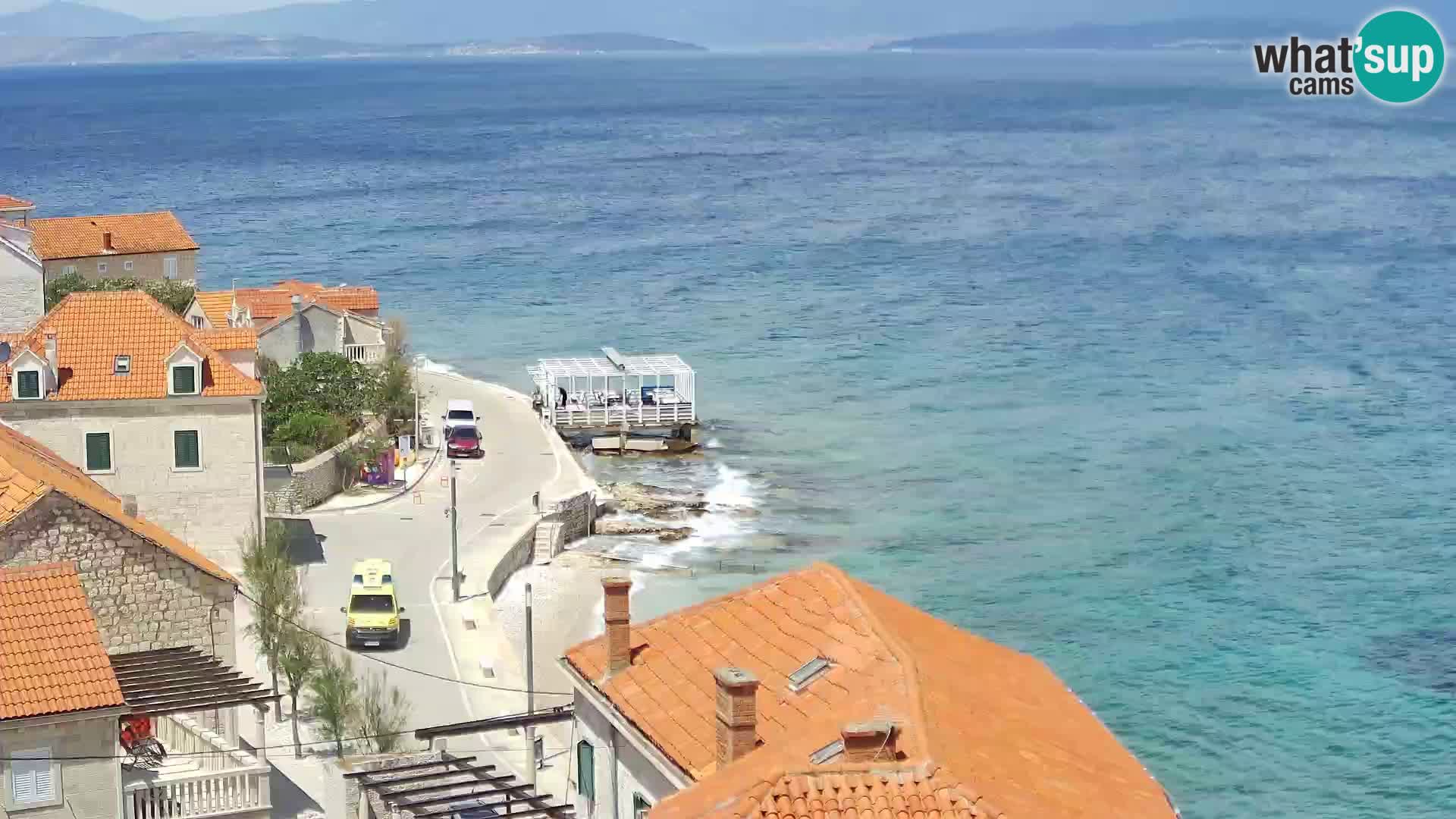 Web kamera Sutivan panorama – Pogled uživo s otoka Brača