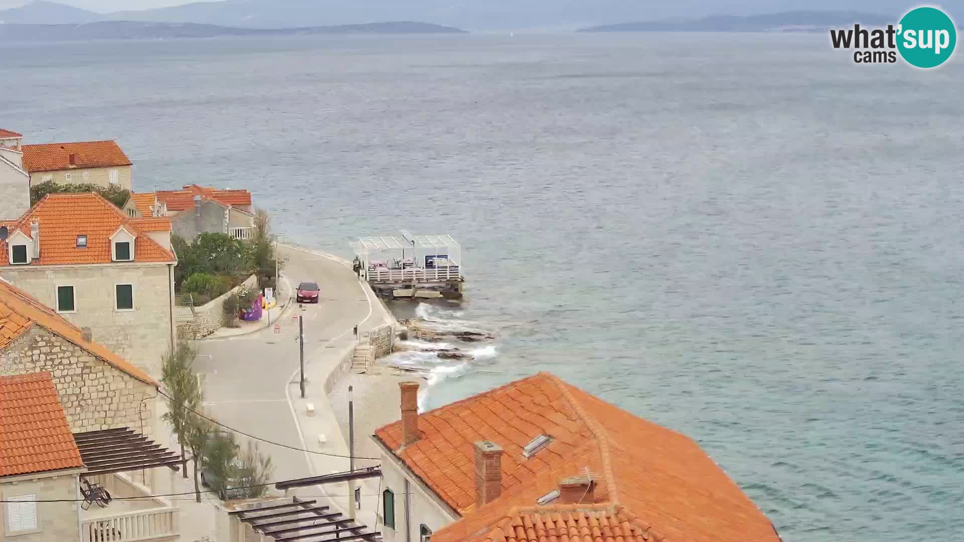 Webcam Sutivan Panorama – Vista en vivo desde la isla de Brač