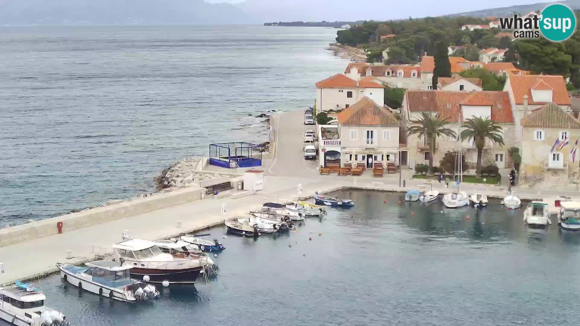 Webcam Sutivan Panorama – Vista en vivo desde la isla de Brač