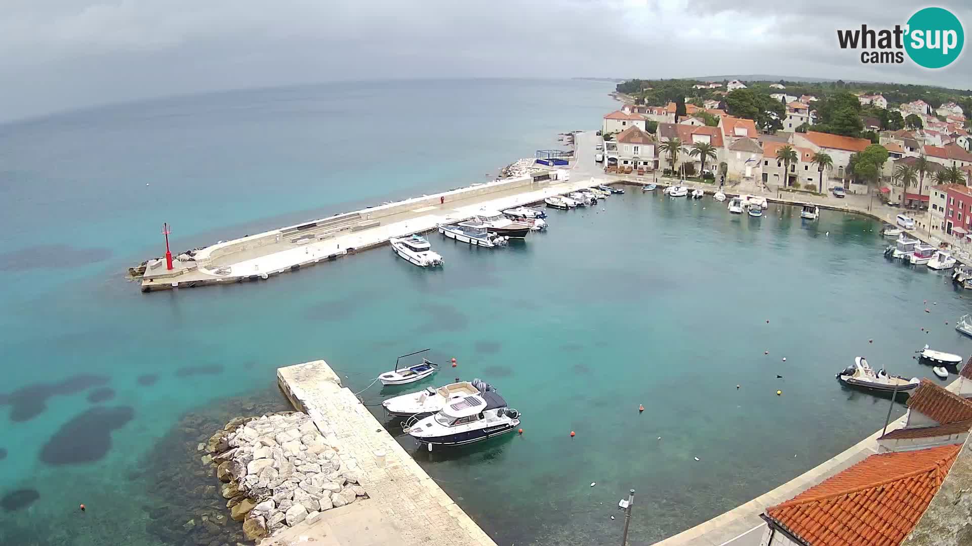 Webcam Sutivan Panorama – Live View from Brač Island