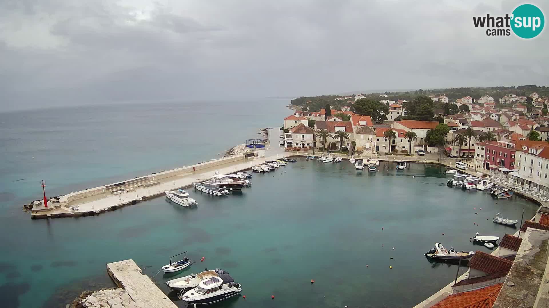 Webcam Sutivan Panorama – Vue en direct depuis l’île de Brač