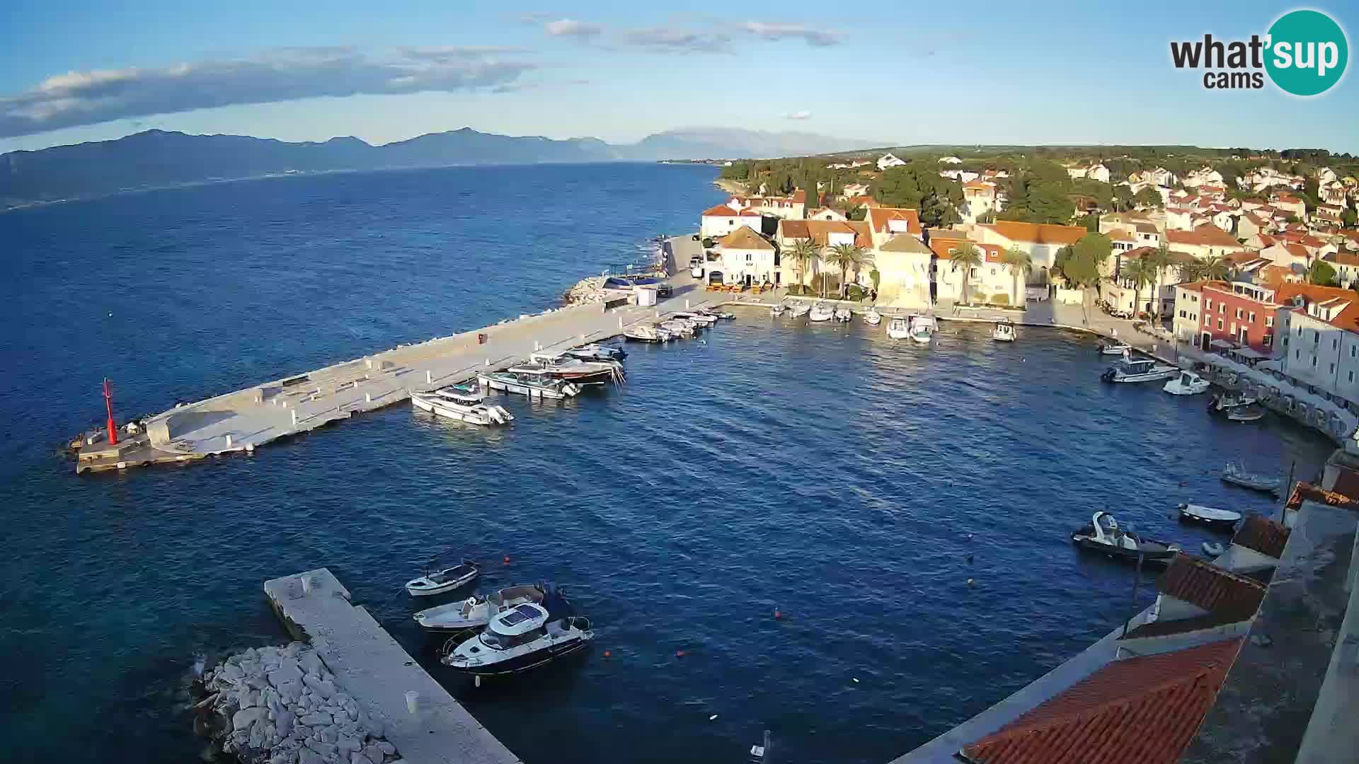 Webcam Sutivan Panorama – Vue en direct depuis l’île de Brač